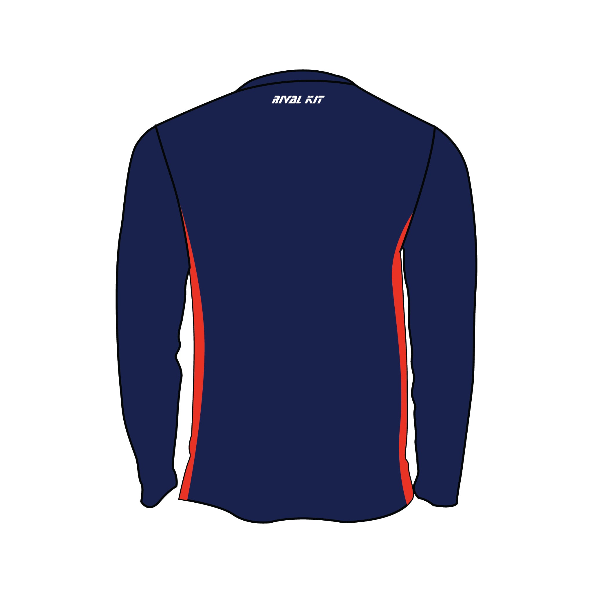 Ann Arbor Rowing Club Bespoke Long Sleeve Gym T-Shirt 1
