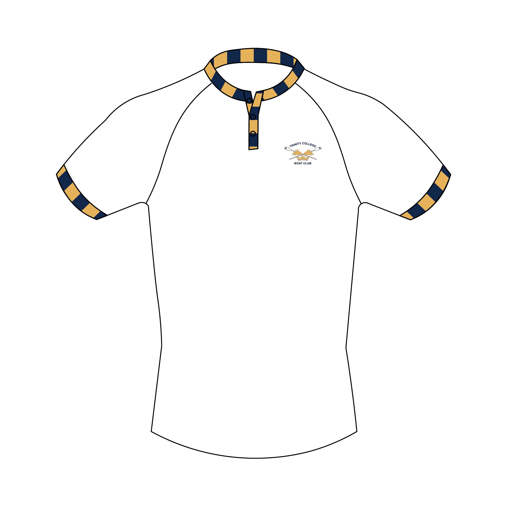 Trinity College Boat Club White Zephyr
