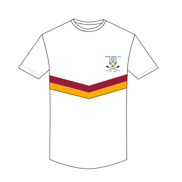 Hexham Rowing Club Bespoke Short sleeve Gym T-shirt 2