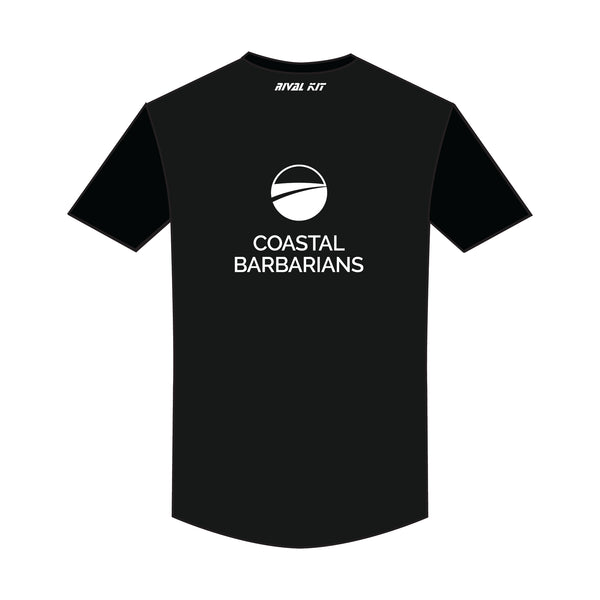 Coastal Barbarians Black Bespoke Gym T-Shirt