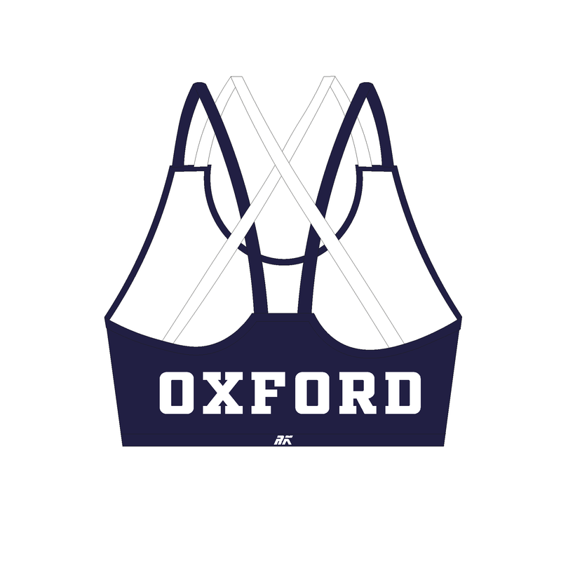 Oxford University Lacrosse Club Strappy Sports Bra