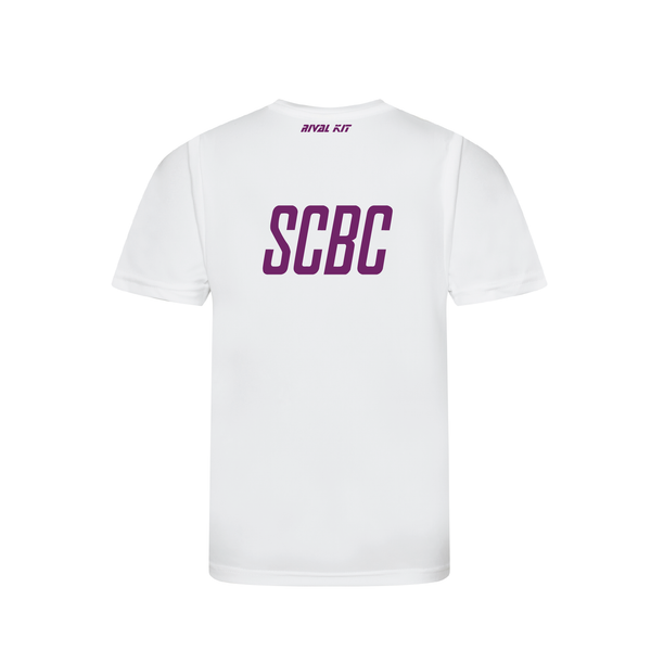 South College Boat Club White Gym T-shirt
