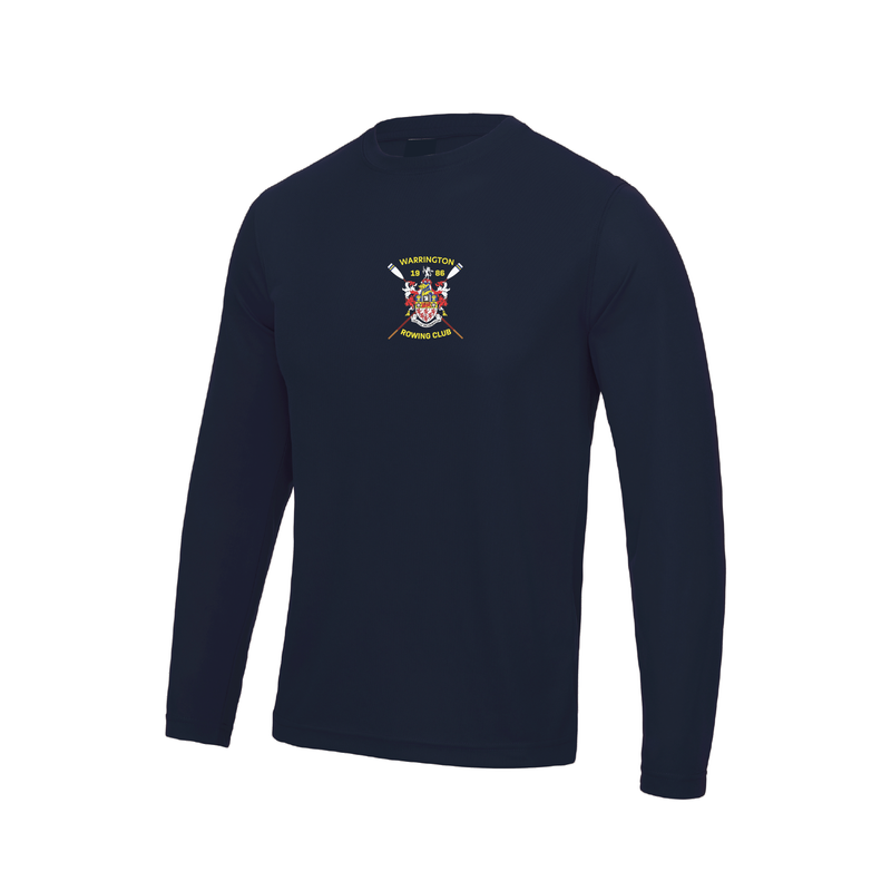 Warrington Rowing Club Long Sleeve Gym T-Shirt