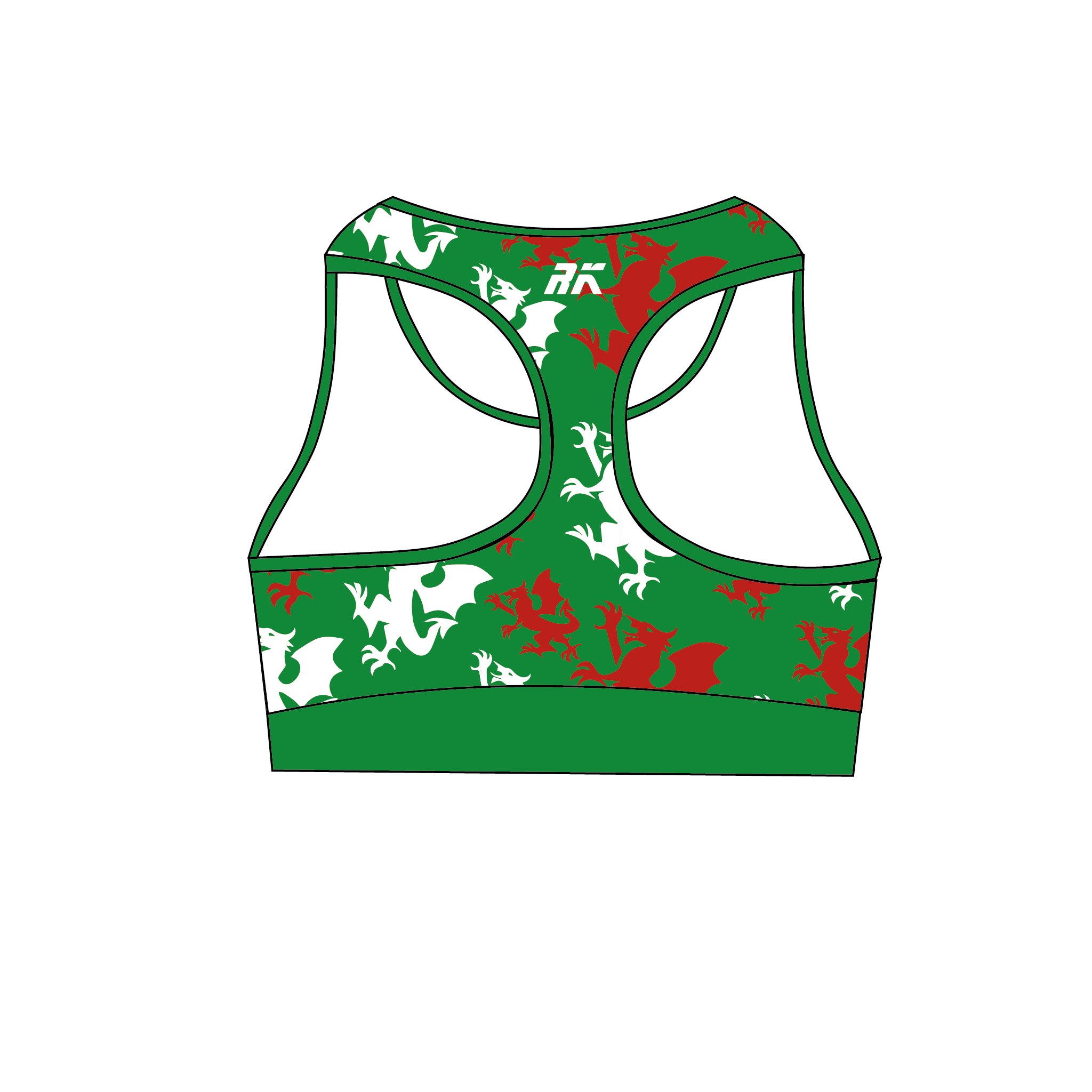 Aberystwyth University Boat Club Dragon Sports Bra