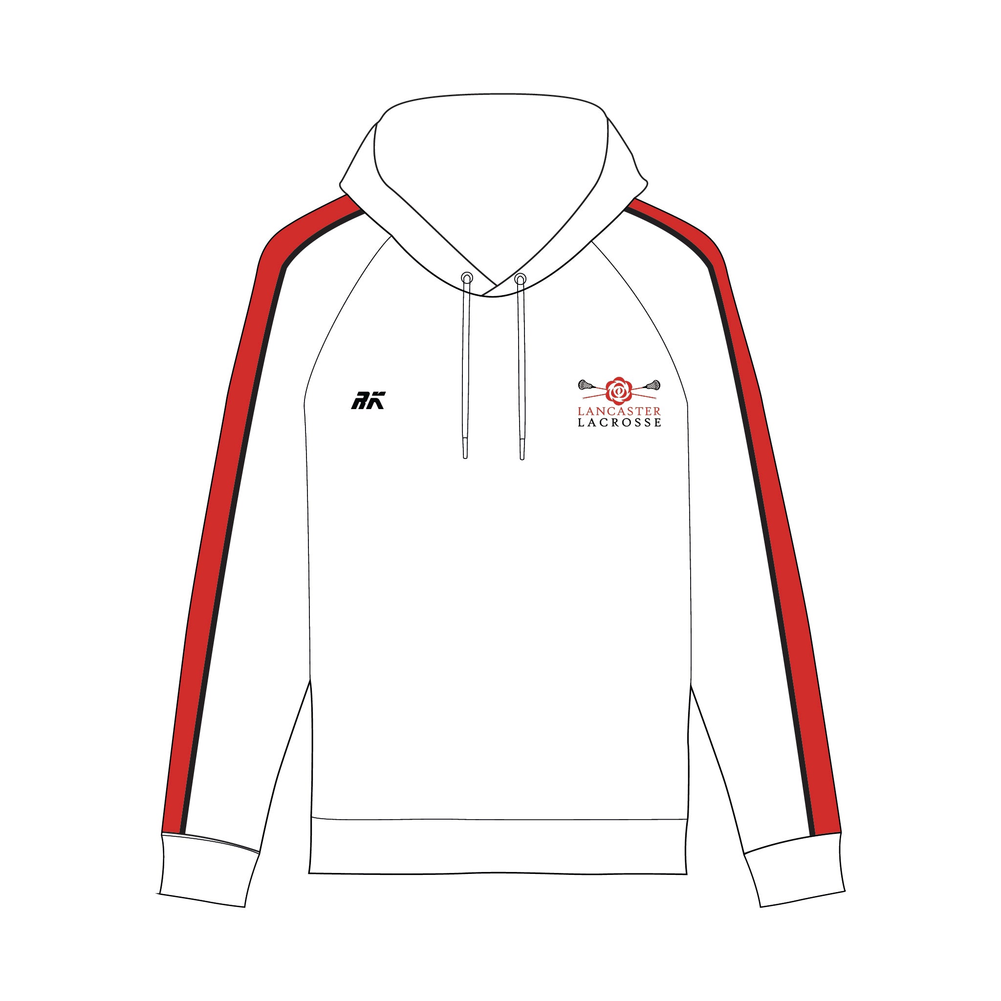 Lancaster University Lacrosse Hoodie 3