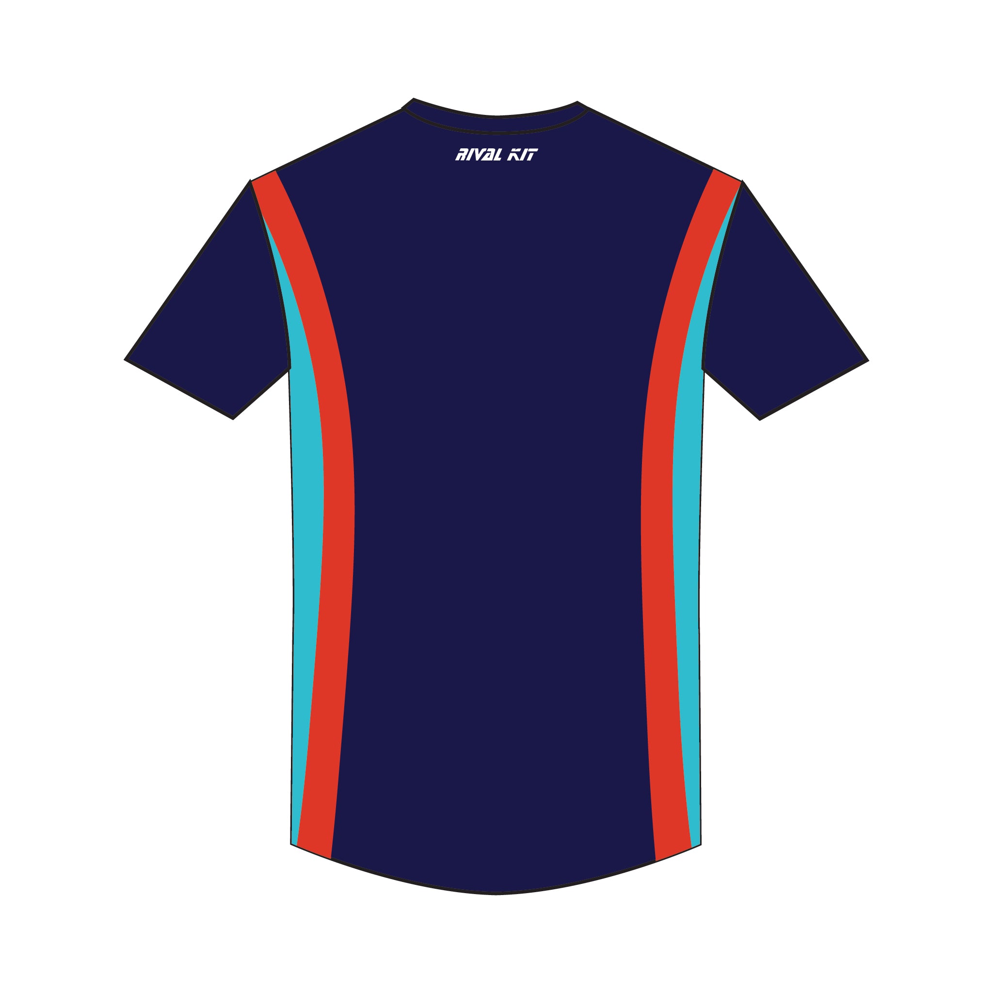 Burnham-On-Sea Gig Rowing Club Bespoke Gym T-Shirt 2