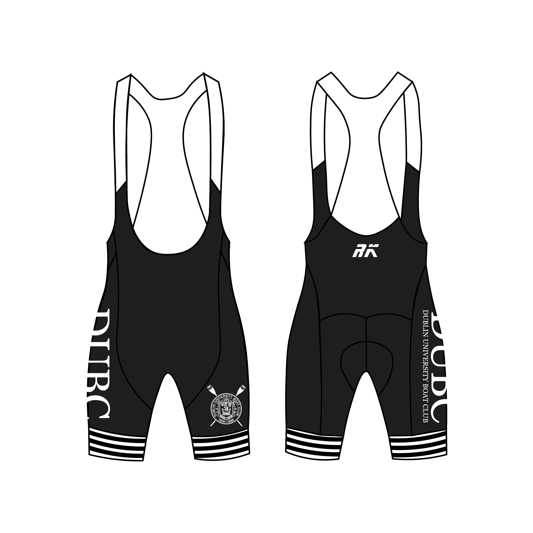 Dublin University Boat Club Cycling Bib Shorts