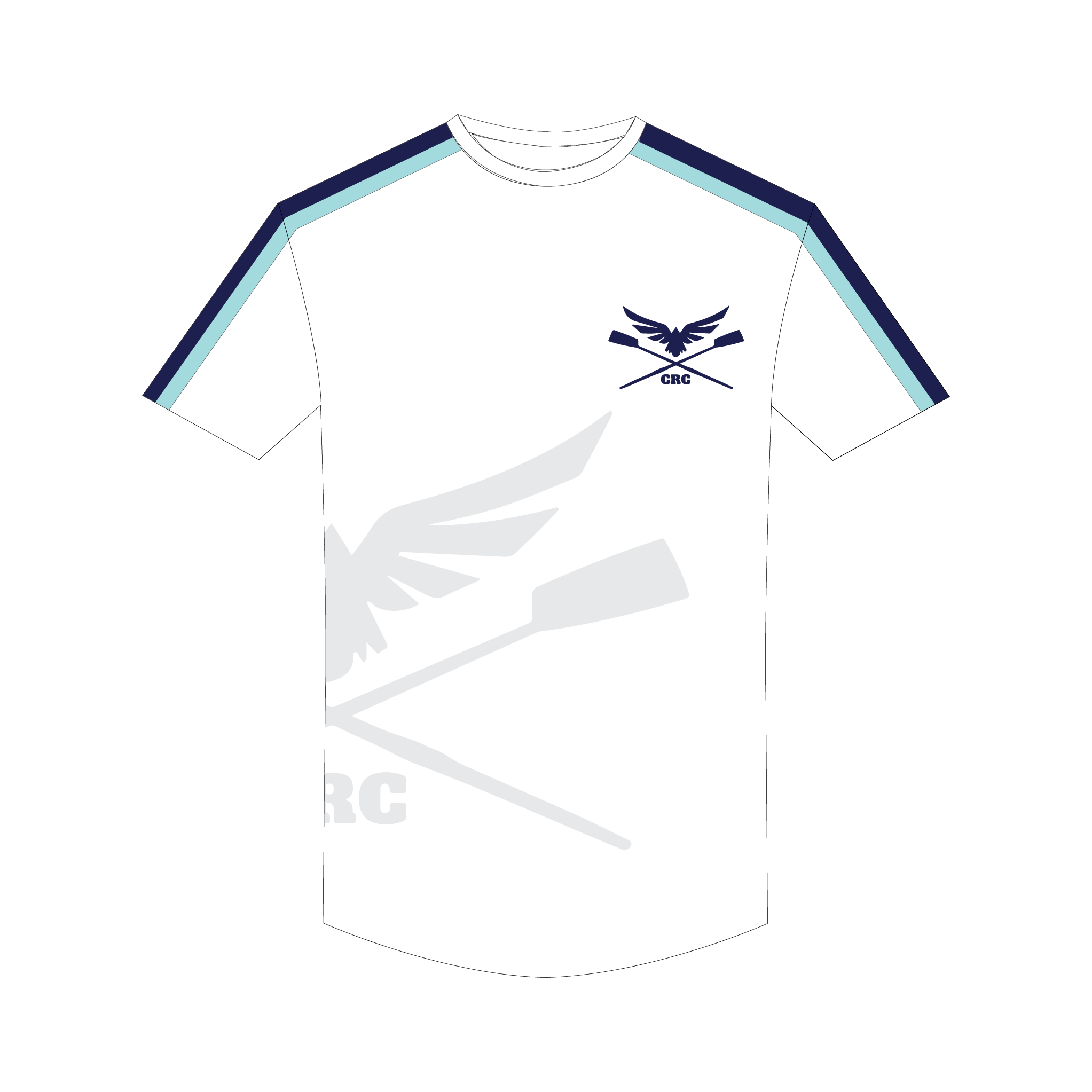 Carrick Rowing Club Short sleeve Gym T-shirt