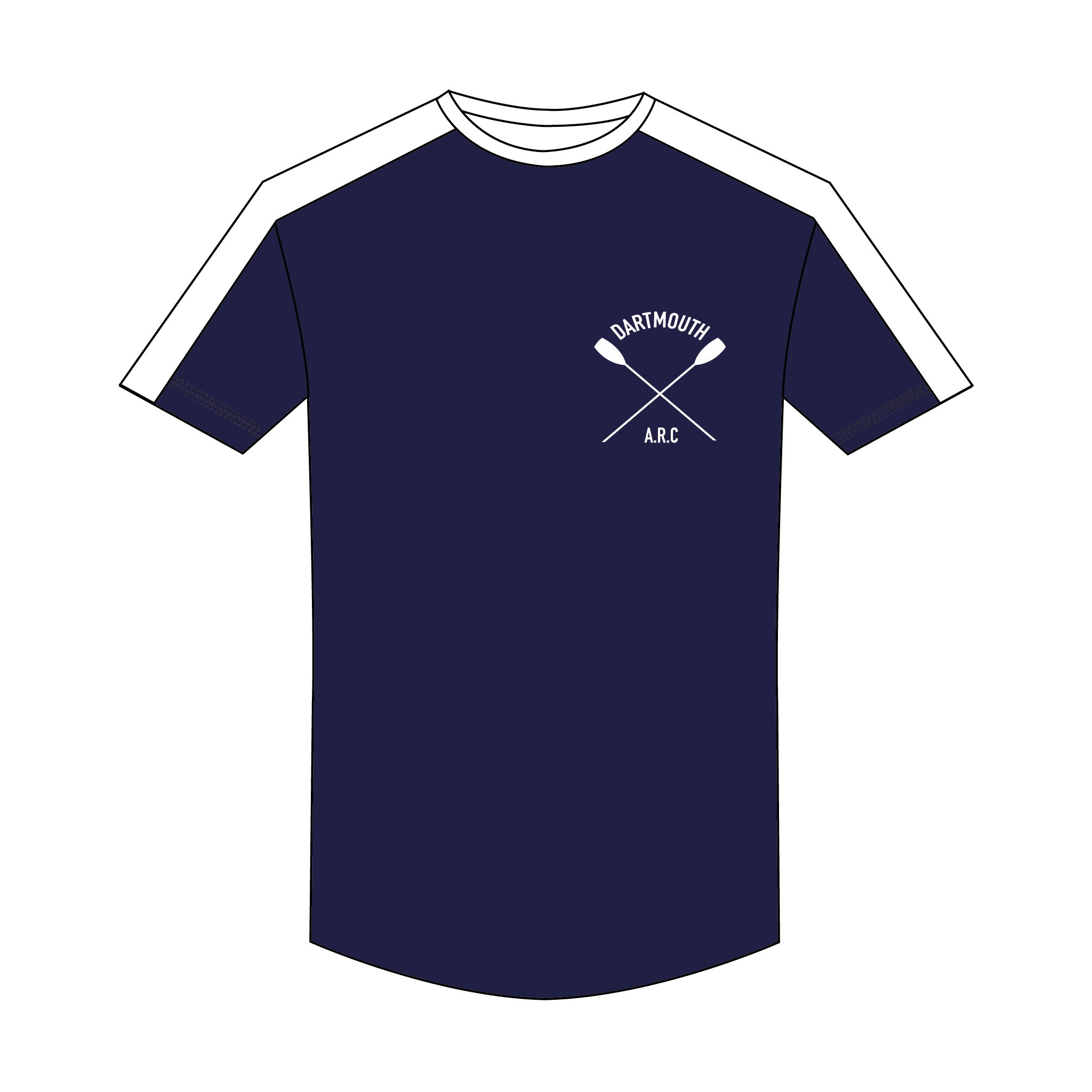 Dartmouth ARC Bespoke Navy Short Sleeve Gym T-shirt