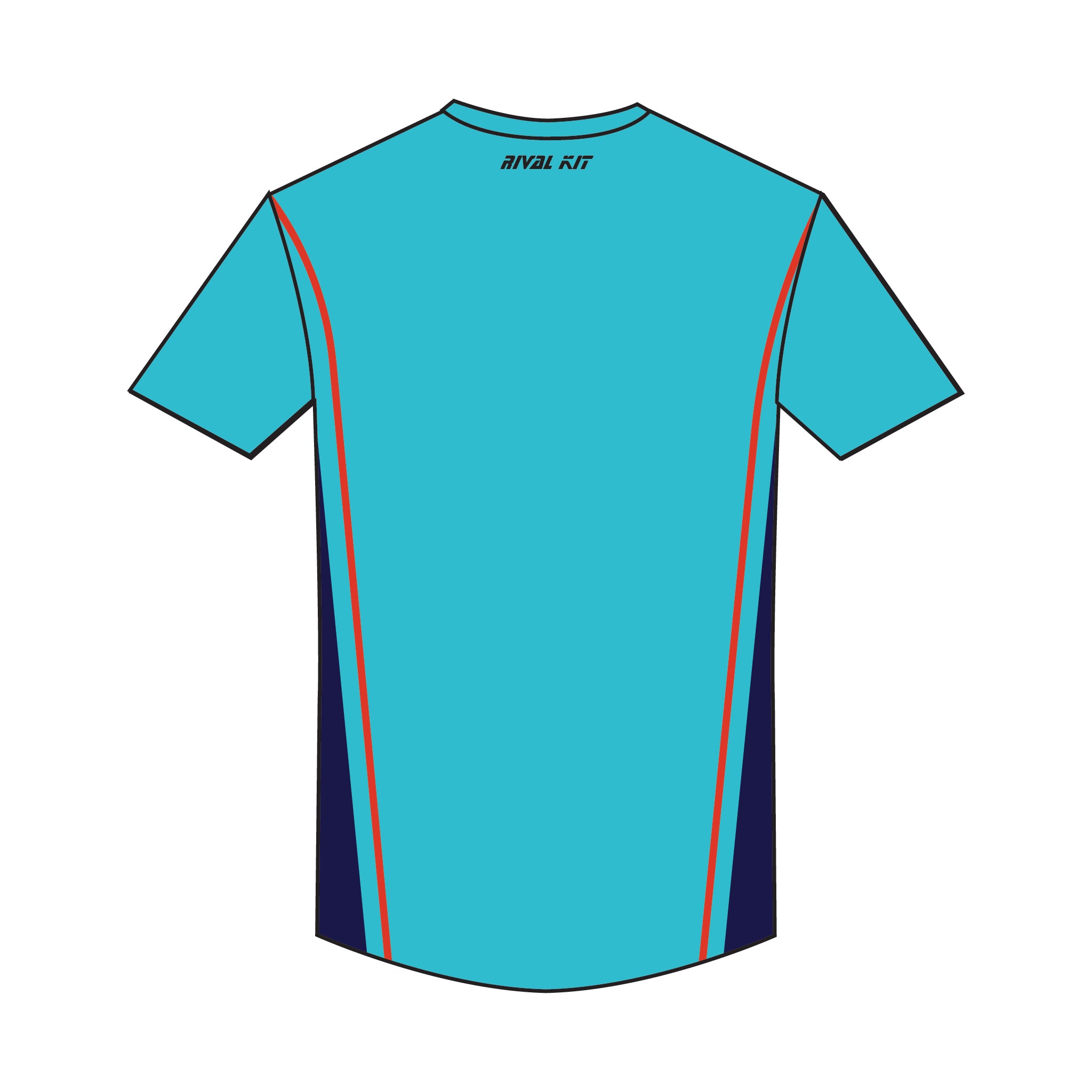Burnham-On-Sea Gig Rowing Club Bespoke Gym T-Shirt 3
