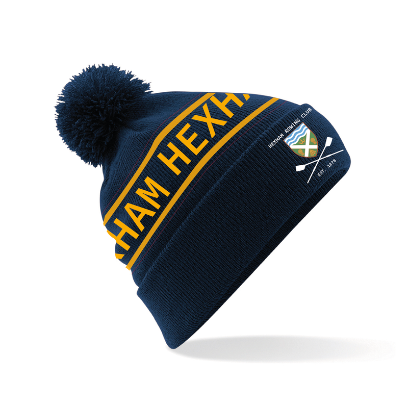 Hexham Rowing Club Bobble Hat 2