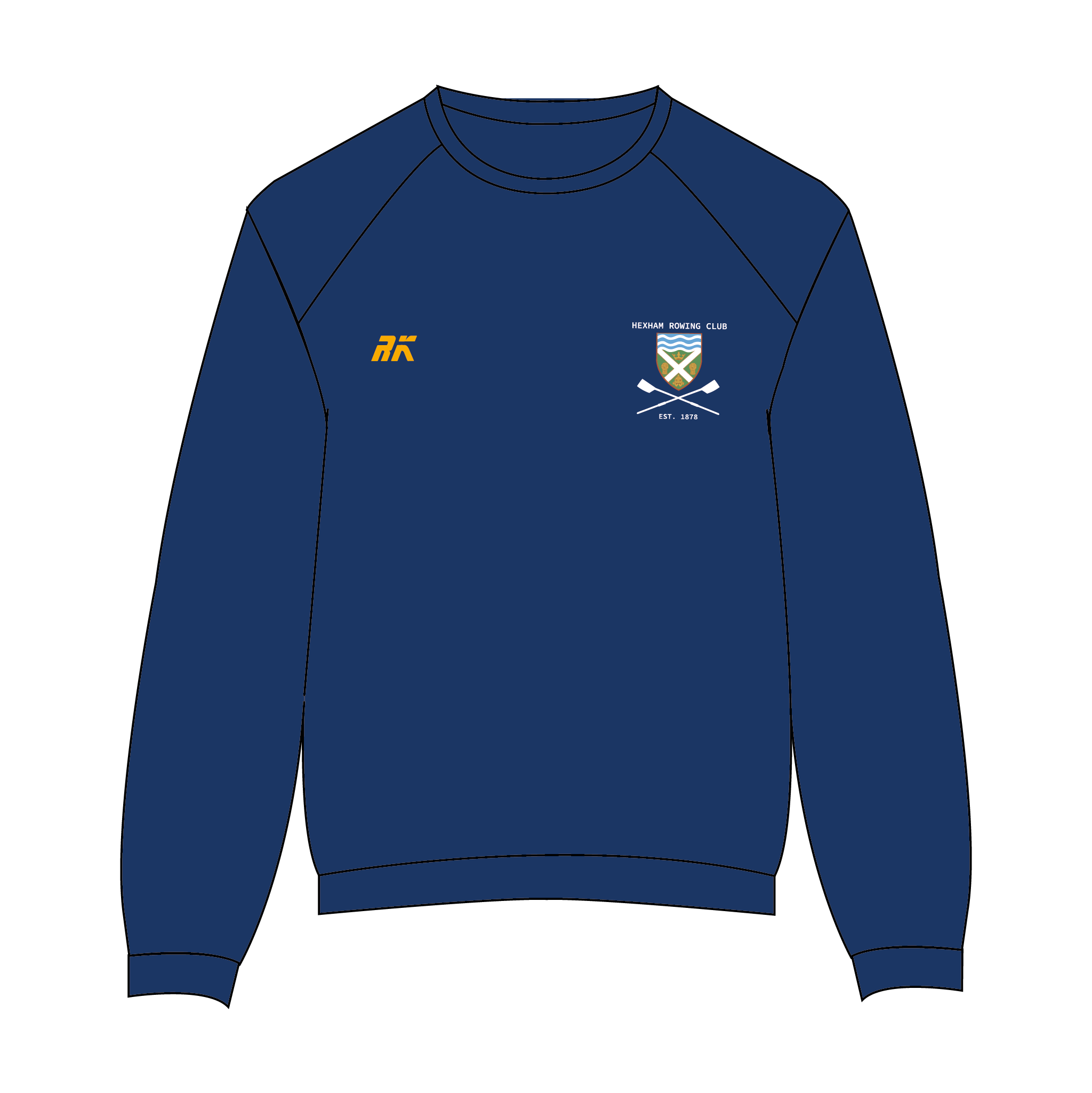 Hexham Rowing Club Coach's Sweatshirt