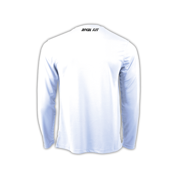 The Ospreys Long Sleeve White Gym T-Shirt