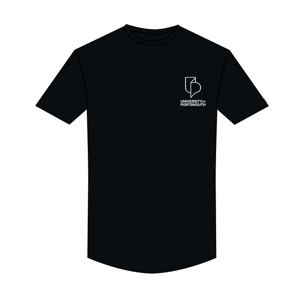 University of Portsmouth Rowing Black Casual T-Shirts