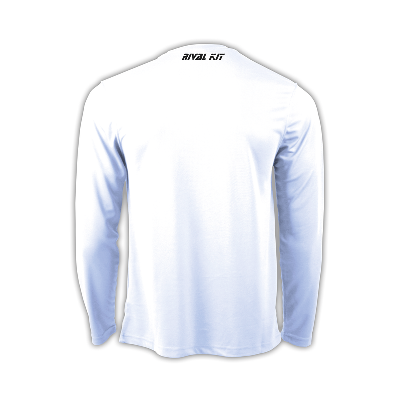 White Rock Rowing Long Sleeve Black Gym T-Shirt