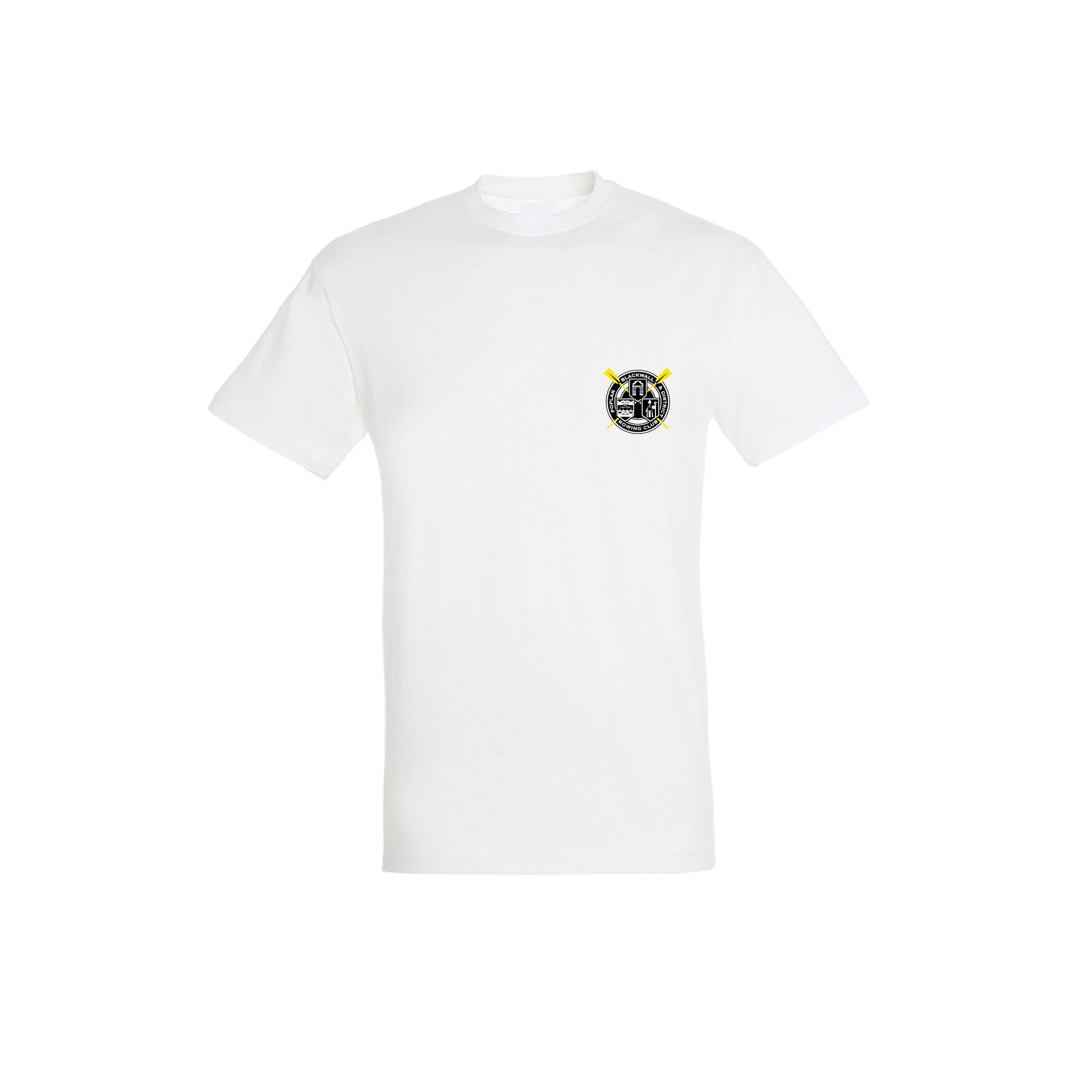 Poplar, Blackwall and District Casual White T-Shirt
