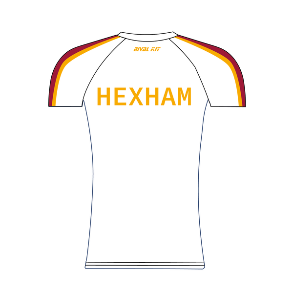 Hexham Rowing Club White Short Sleeve Base-Layer