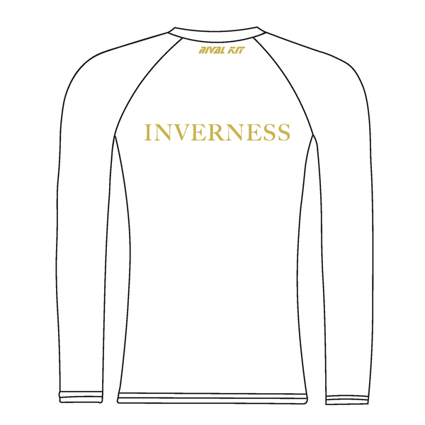Inverness Rowing Club Long Sleeve Baselayer Design 2