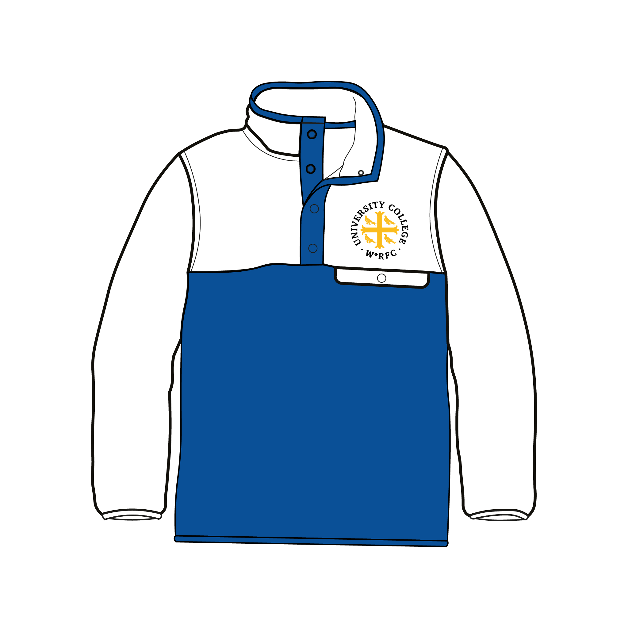 University College W*RFC Pocket Fleece