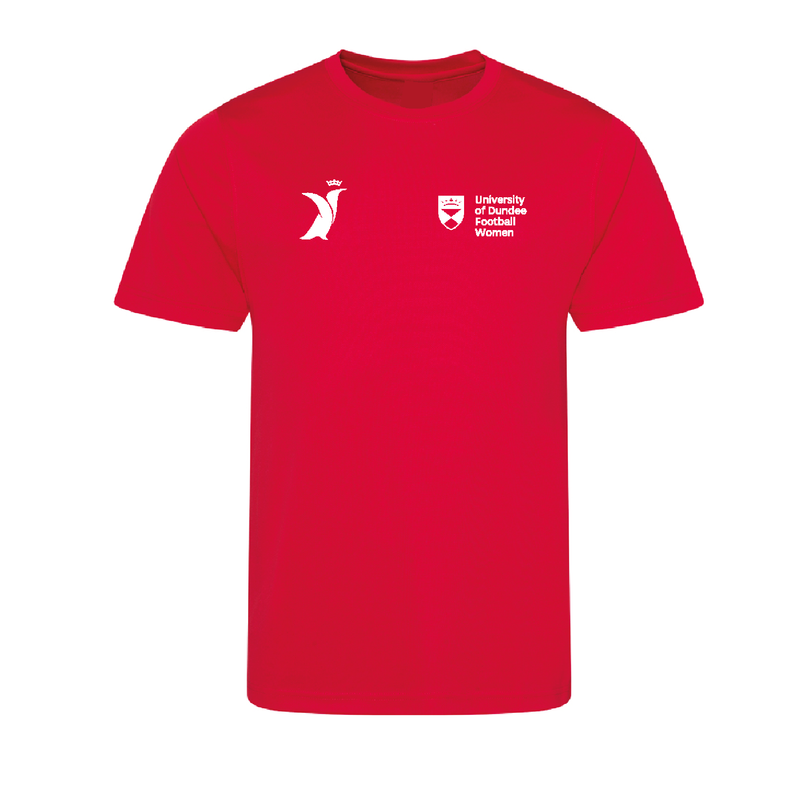 Dundee University Women's FC Soft Touch Gym T-Shirt
