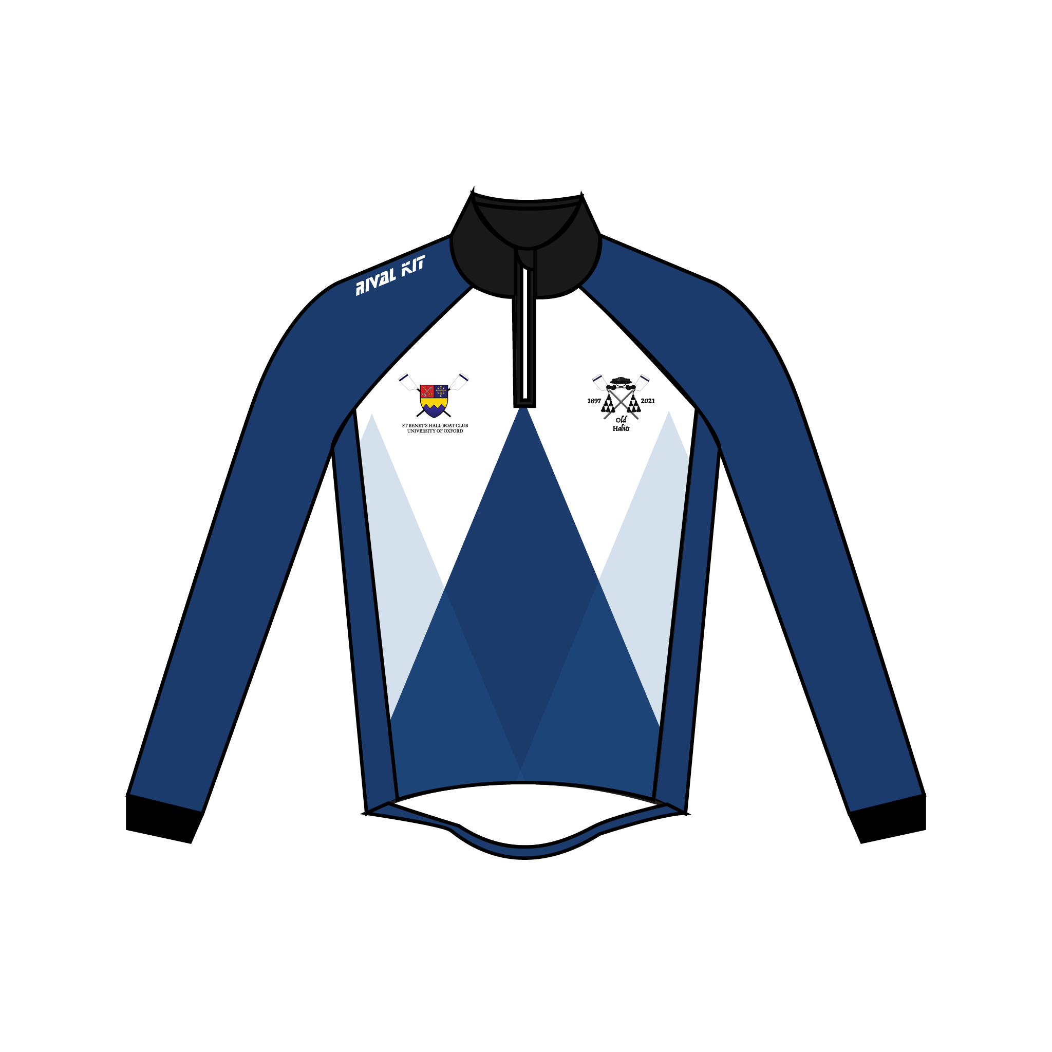 St. Benet's Hall Old Habits Boat Club Splash Jacket