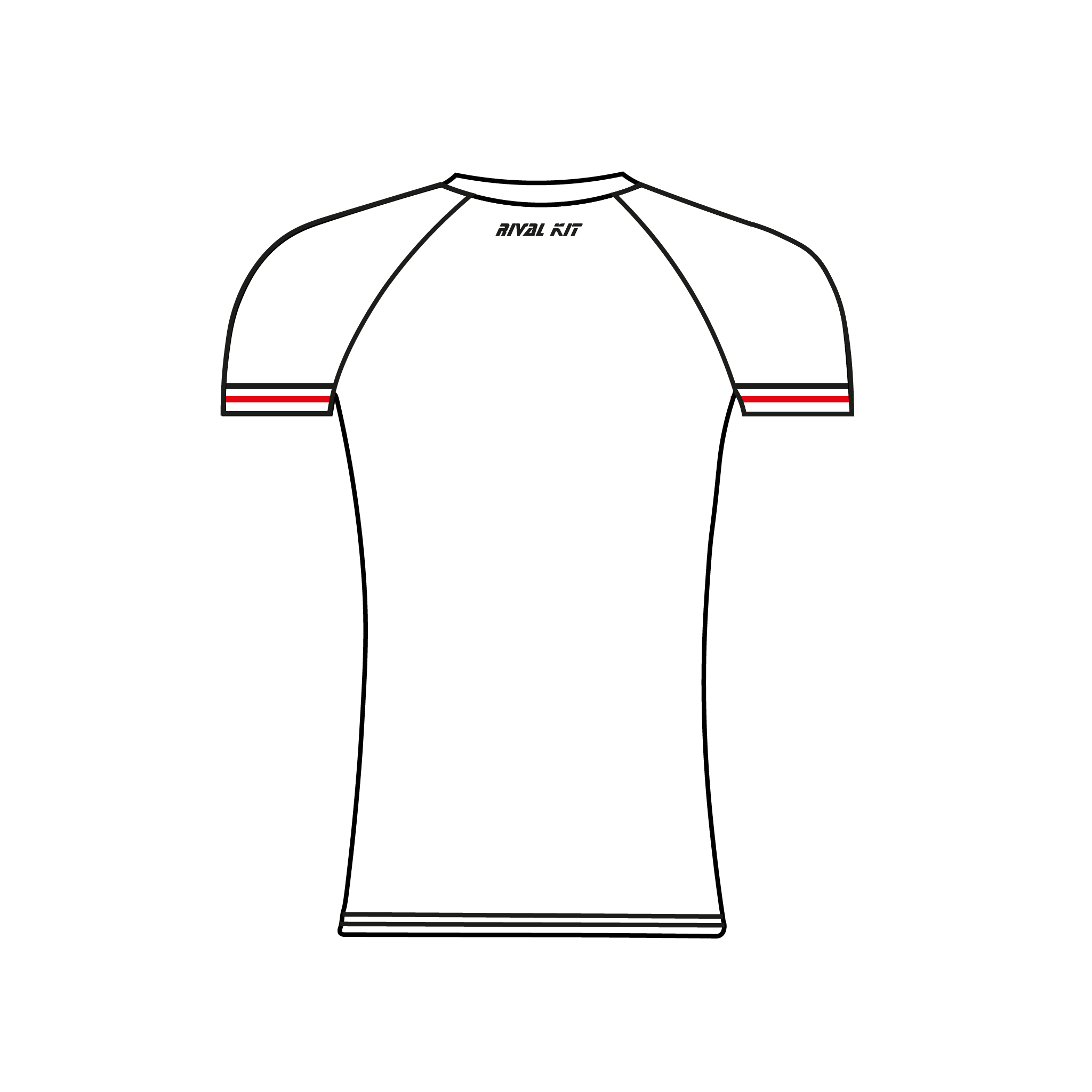 Hartpury University & College Henley White Short Sleeve Base-Layer