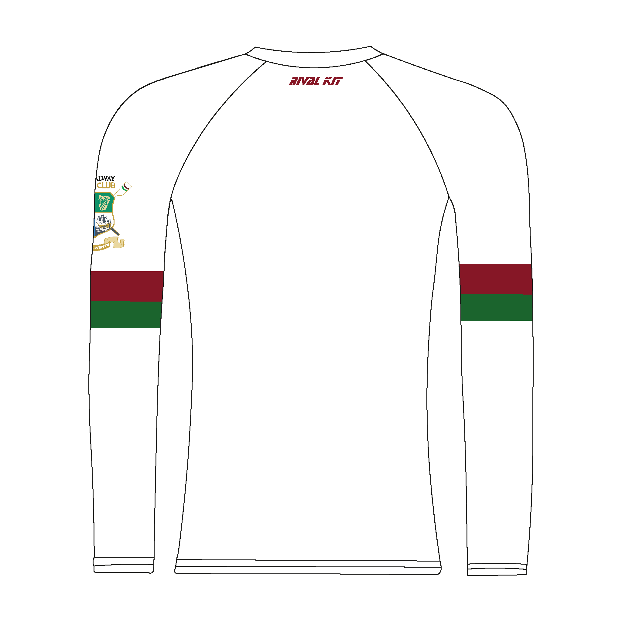 NUIG Boat Club Long Sleeve Base-Layer