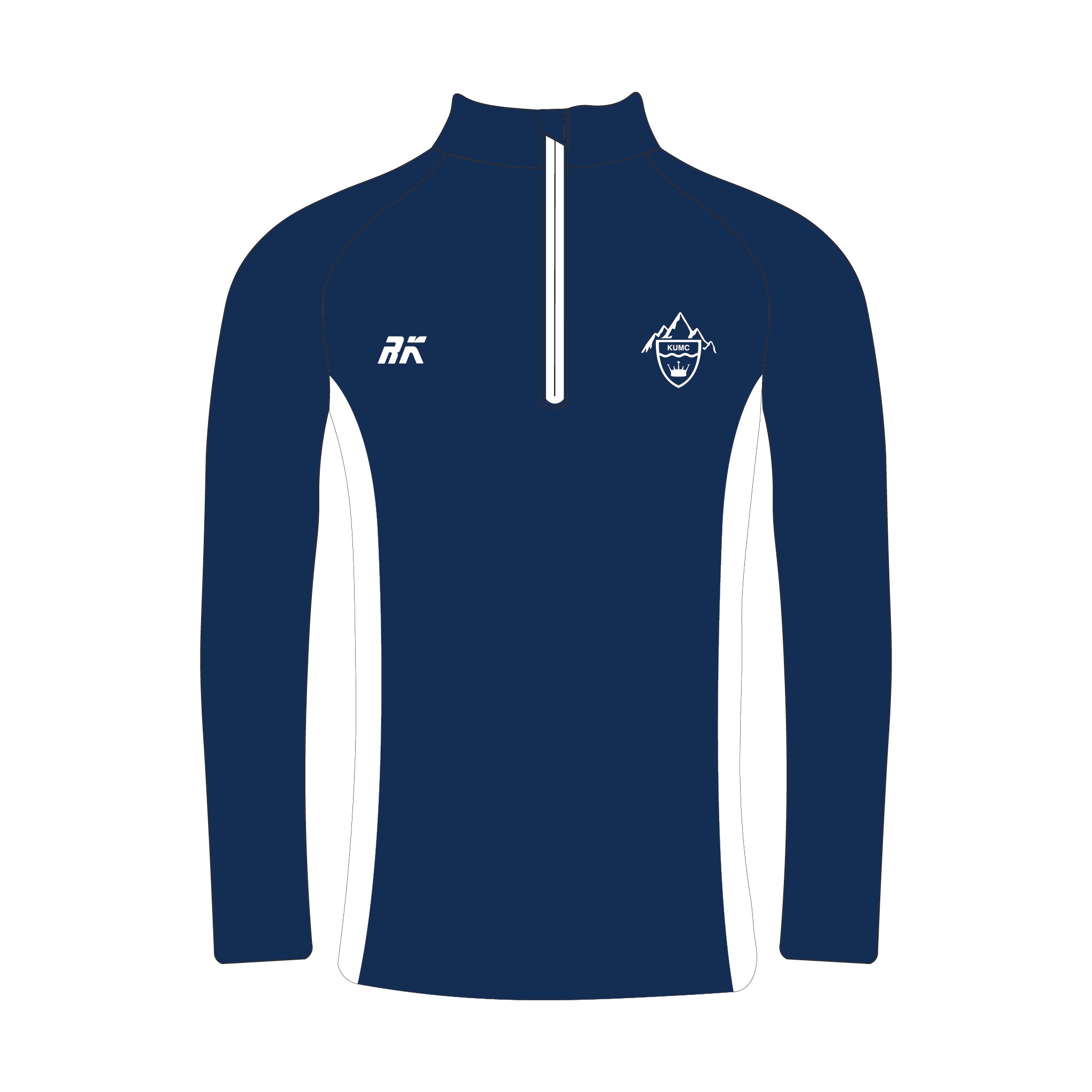 Kingston University Mountaineering Club Navy Bespoke Q-Zip