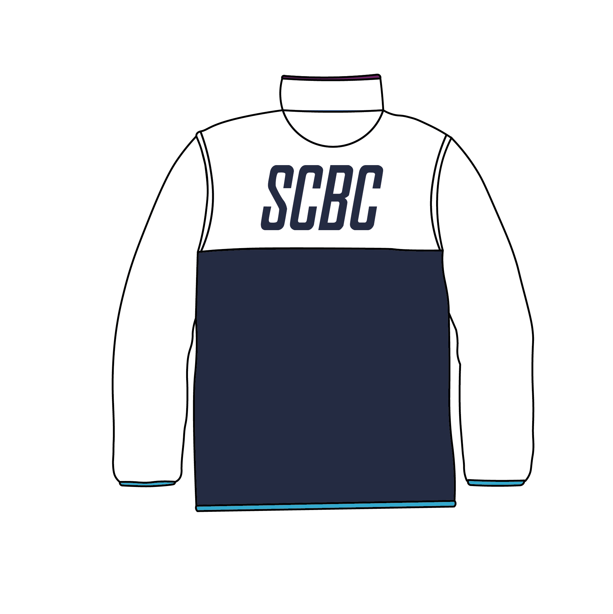 South College Boat Club Pocket Fleece
