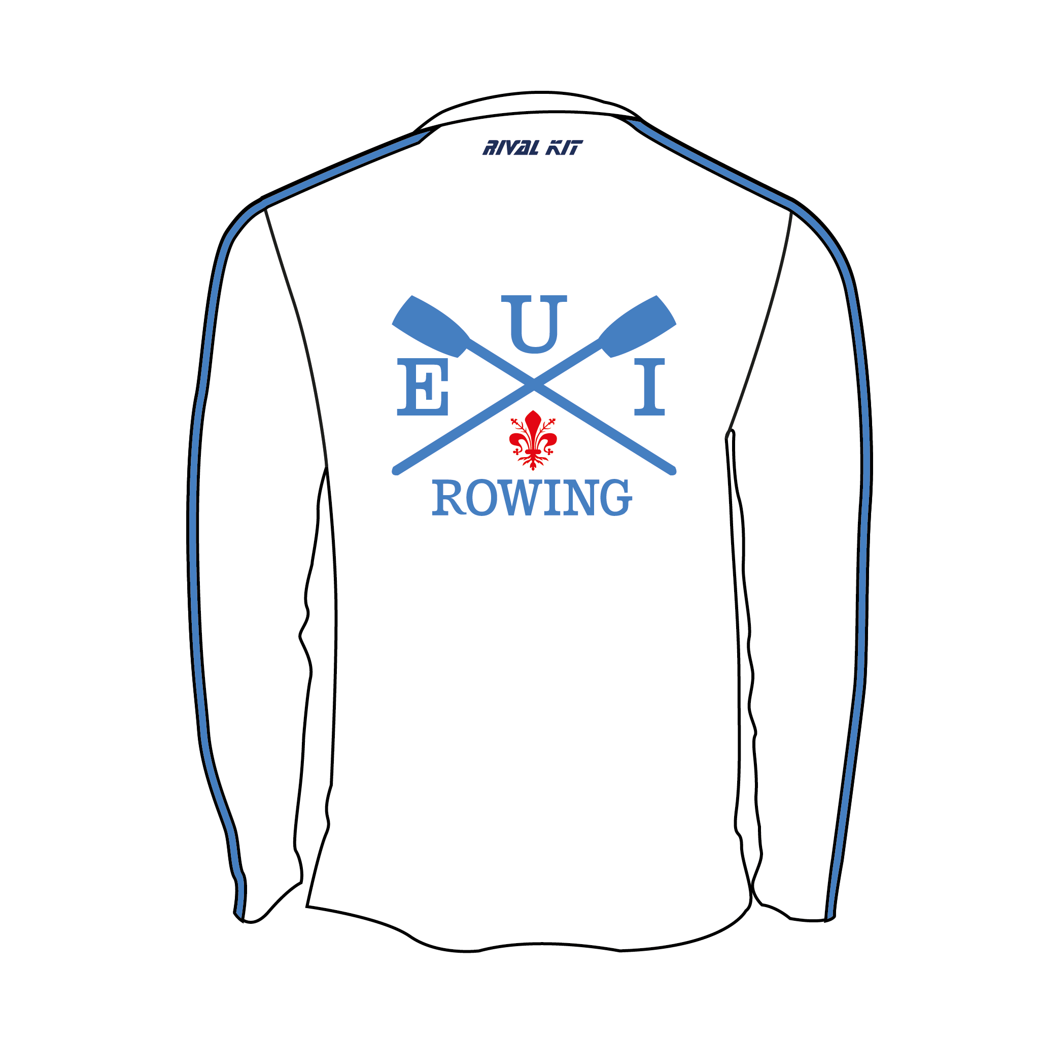 European University Institute - Florence Bespoke Long Sleeve Gym T-Shirt