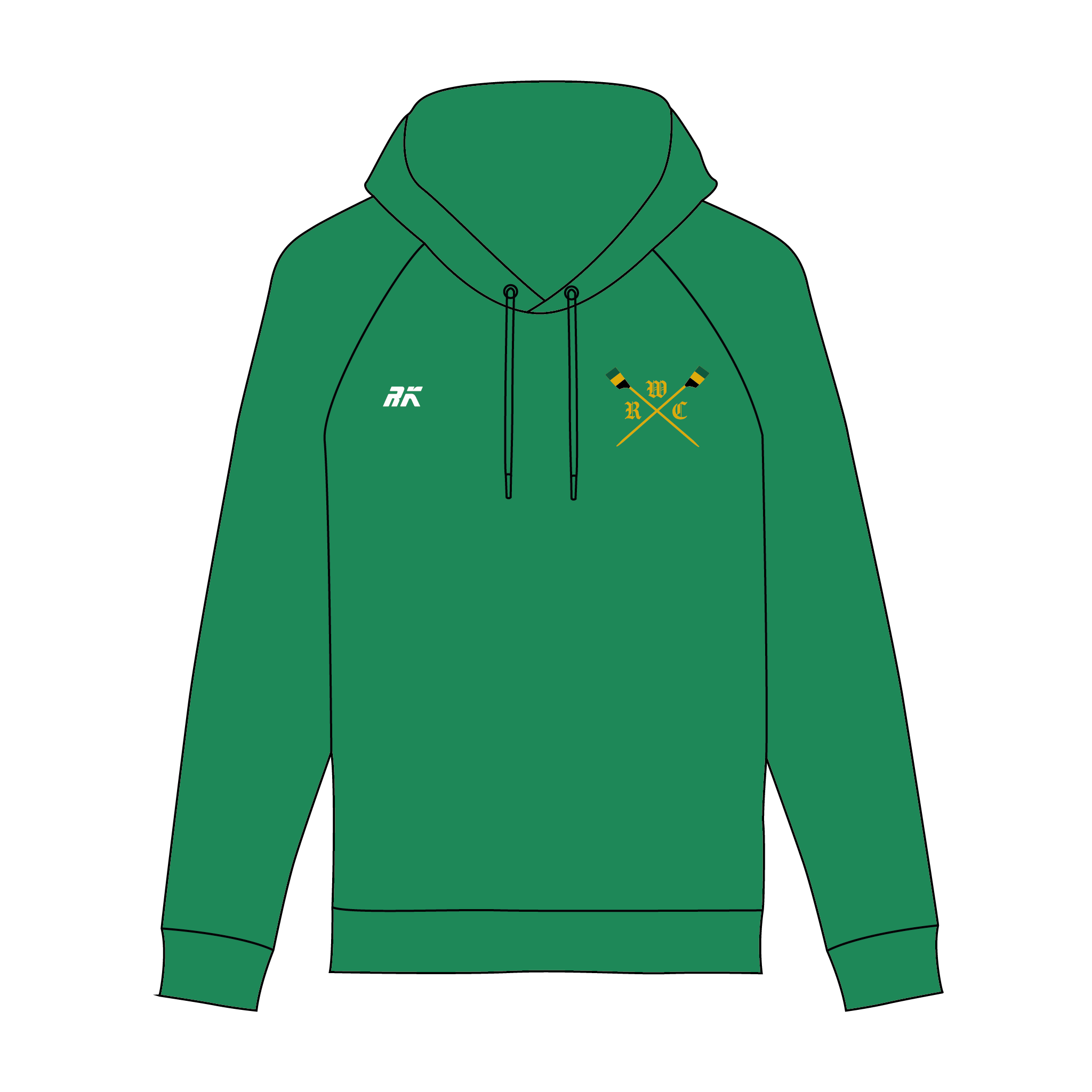 Walbrook RC Green Training Hoodie