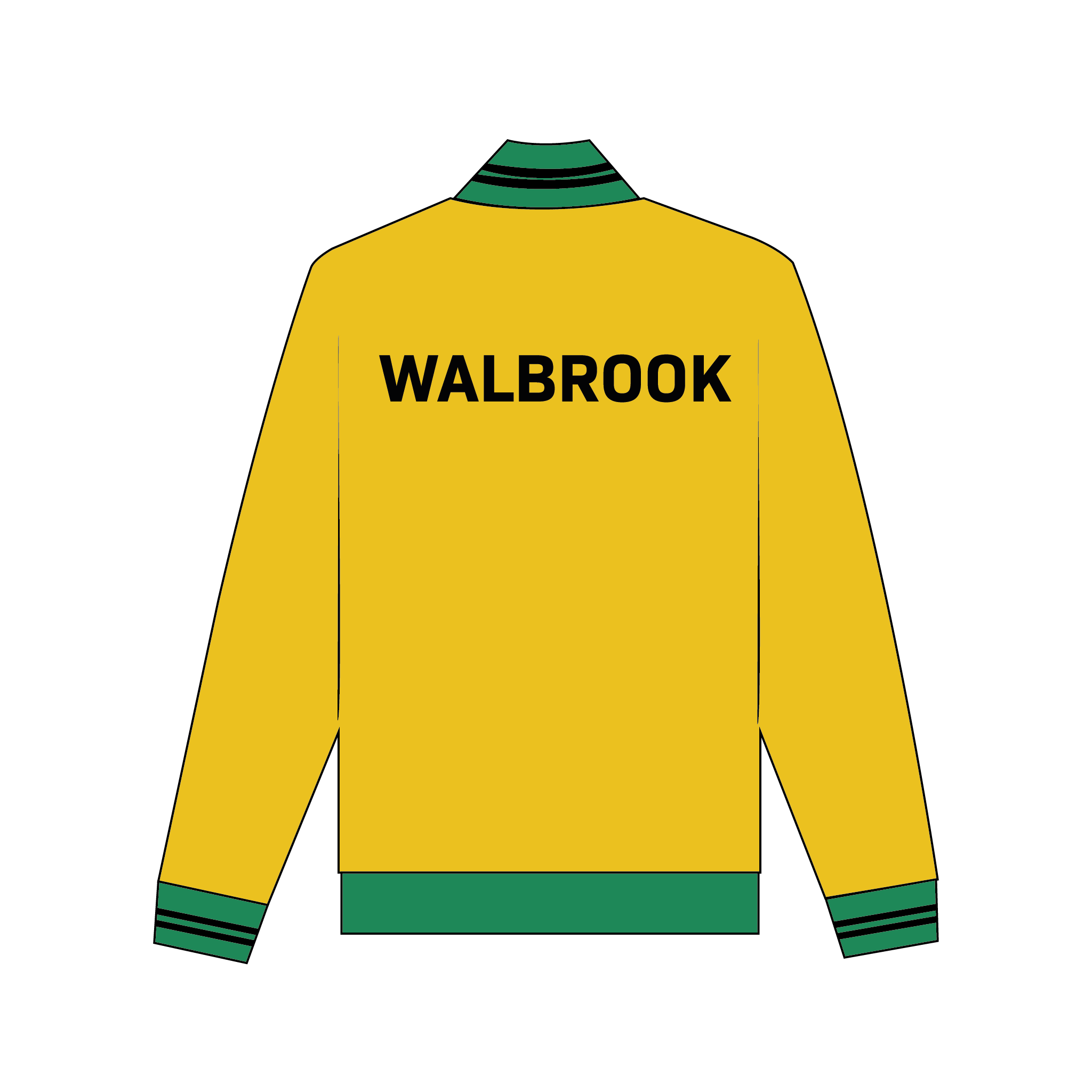 Walbrook RC Coaches Yellow Q-Zip