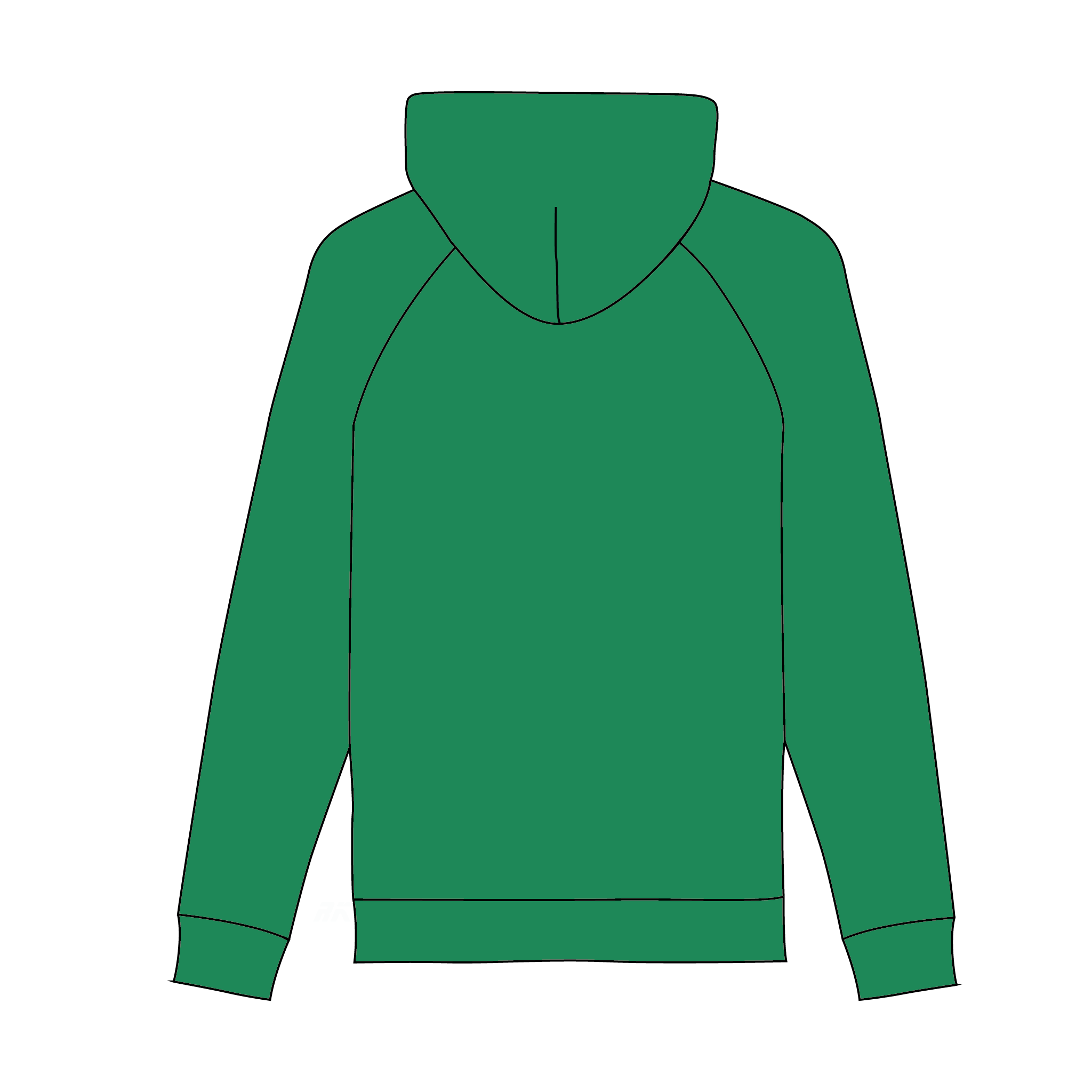 Walbrook RC Green Training Hoodie