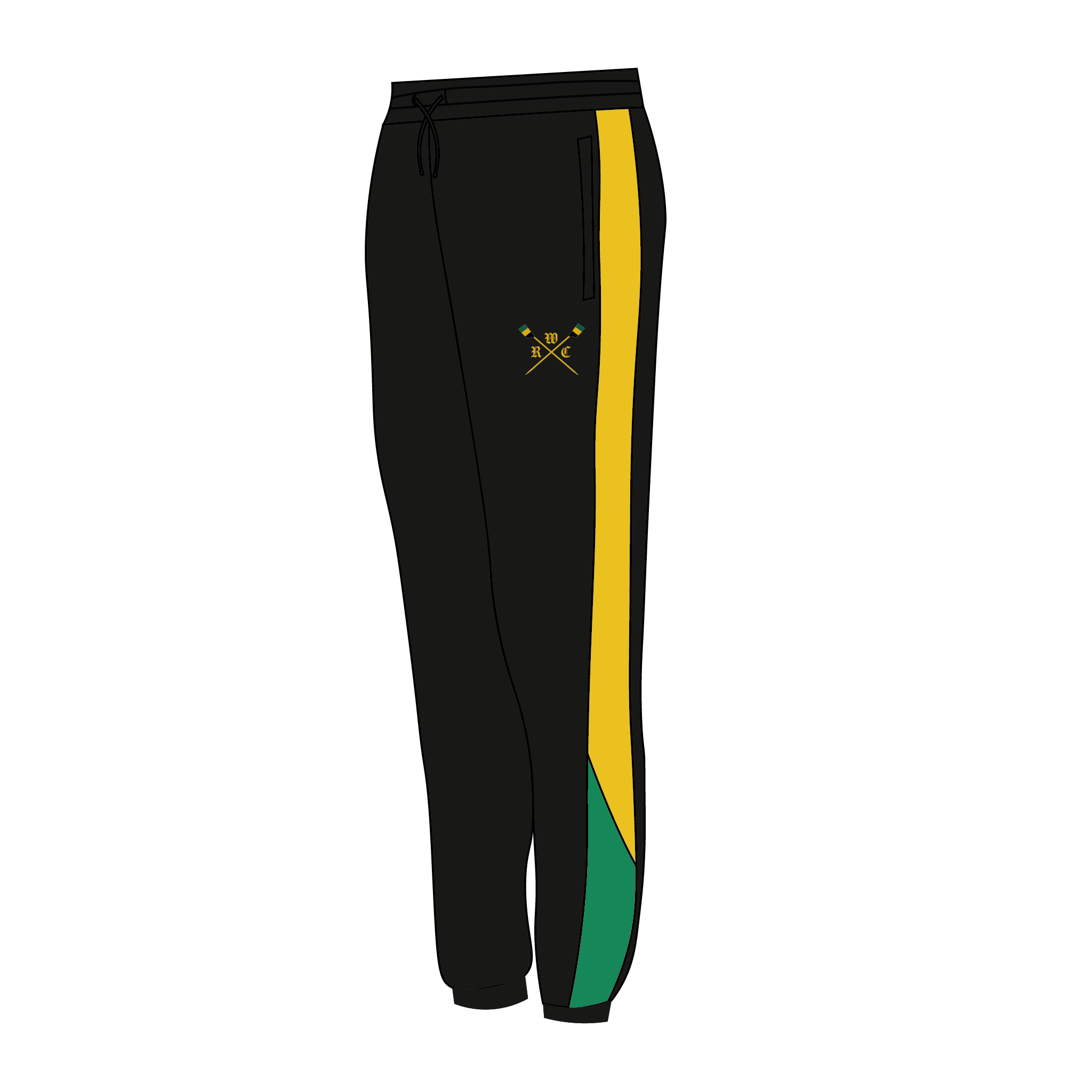 Walbrook RC Striped Training Bespoke Joggies