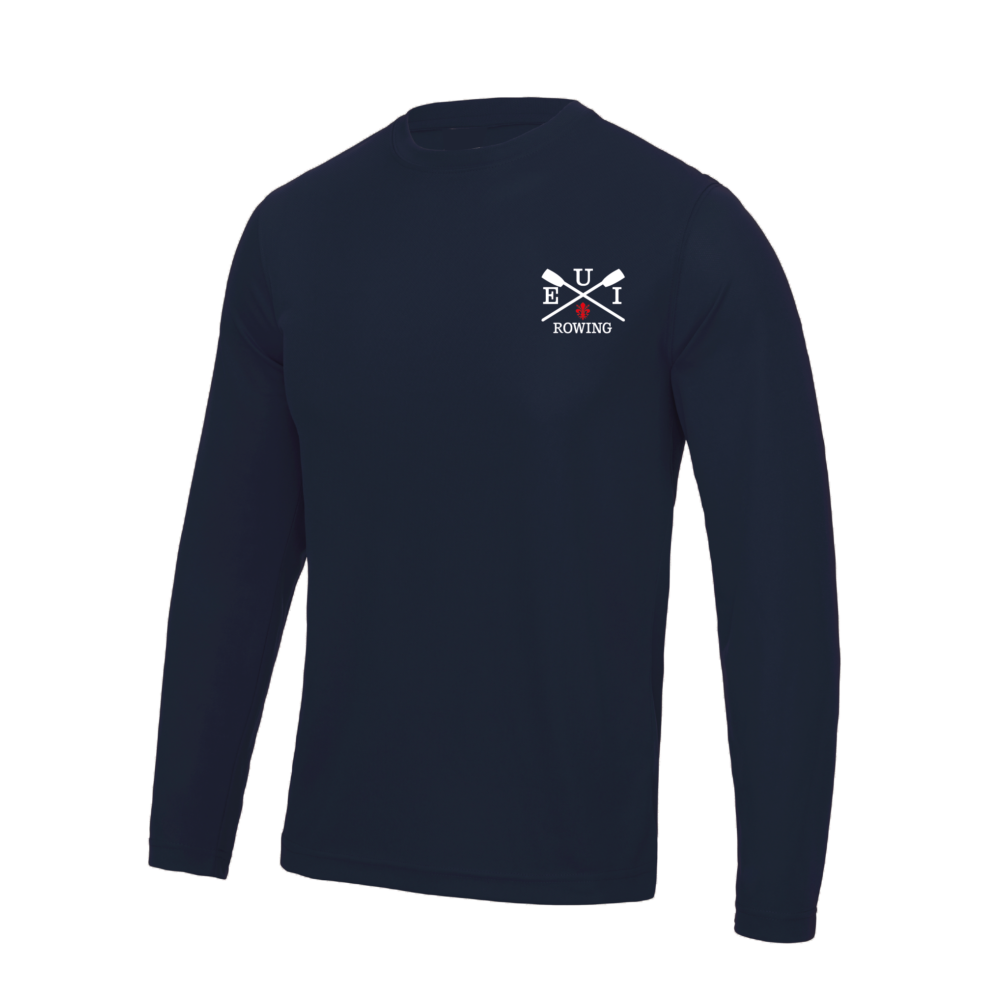 European University Institute - Florence Long Sleeve Navy Gym T-Shirt