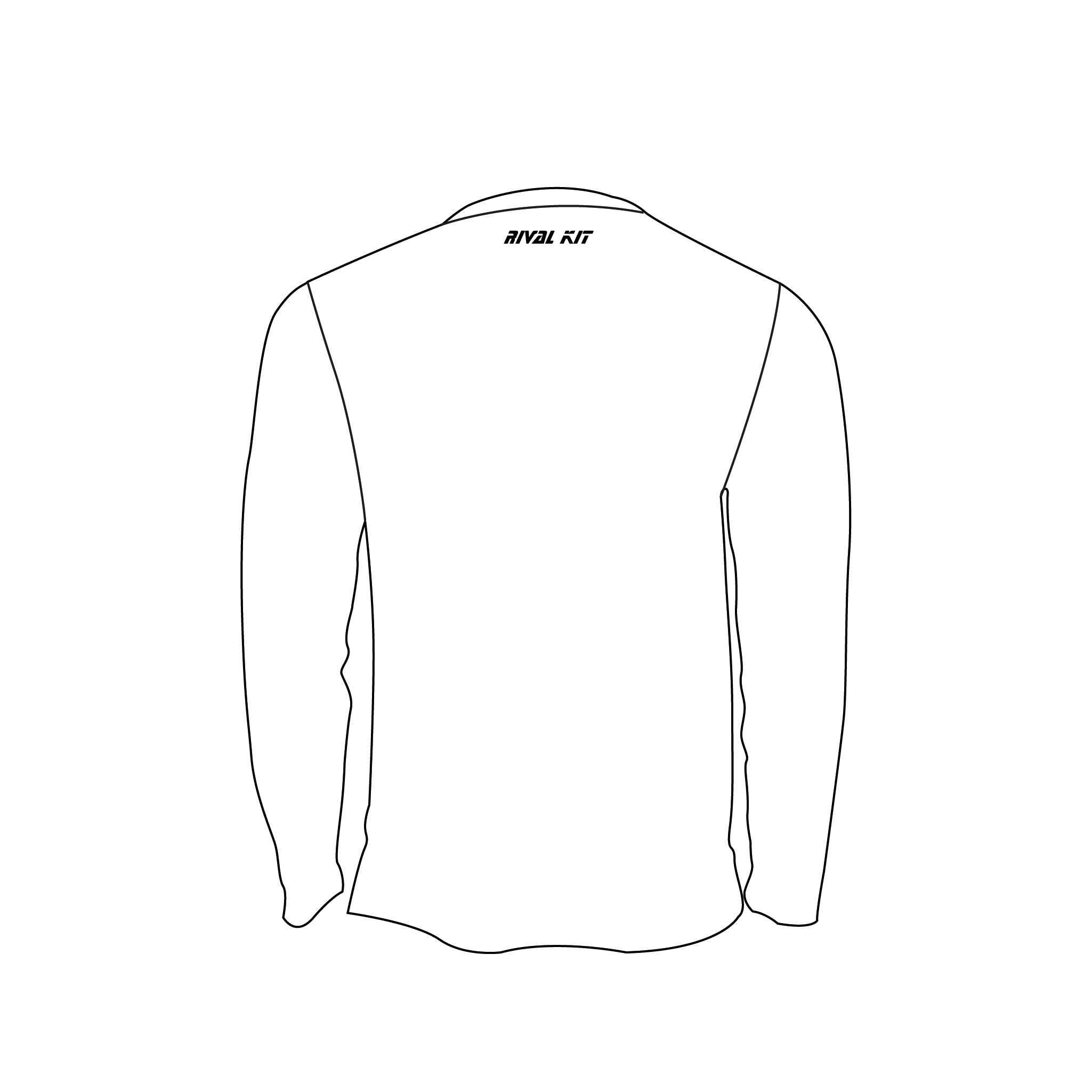 Poplar, Blackwell and District White Bespoke Long Sleeve Gym T-Shirt