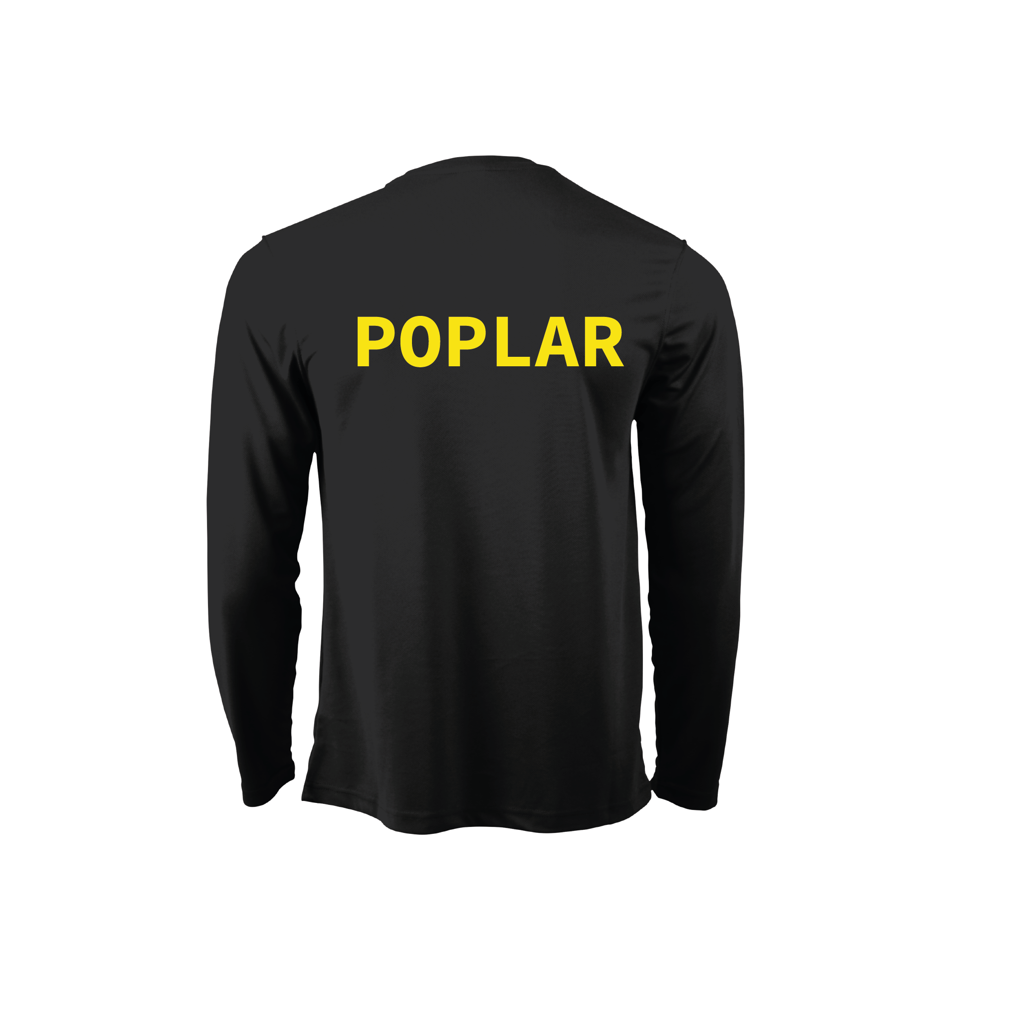 Poplar, Blackwall and District Black Casual Long Sleeve T-Shirt