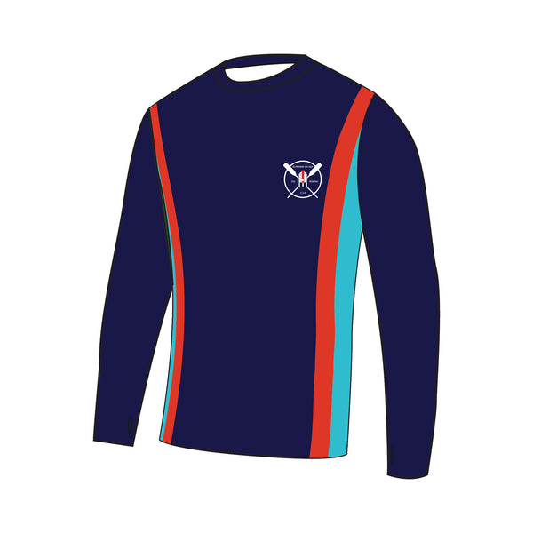 Burnham-On-Sea Gig Rowing Club Bespoke Long Sleeve Gym T-Shirt 2