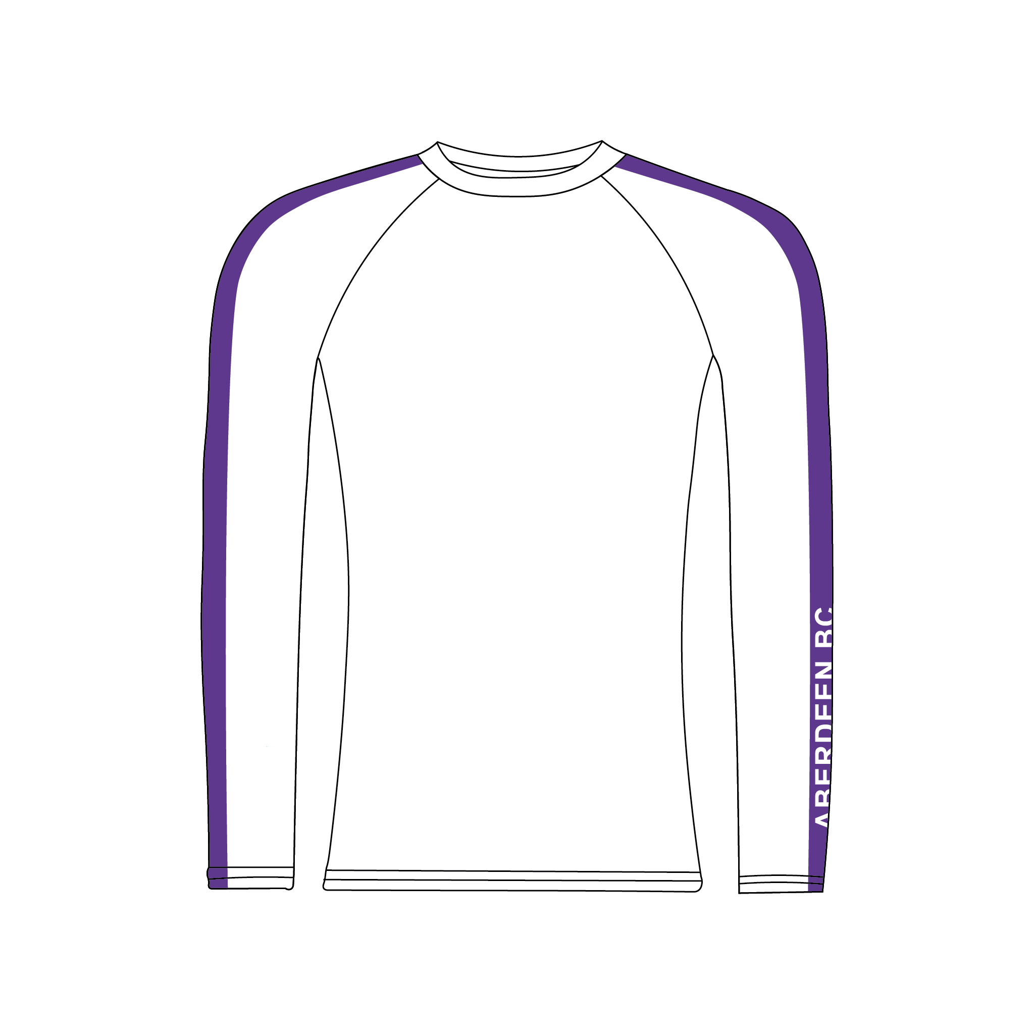 Aberdeen BC Stripe Long Sleeve Baselayer