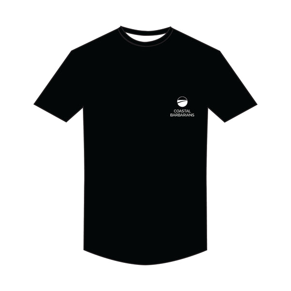 Coastal Barbarians Black Casual T-Shirt