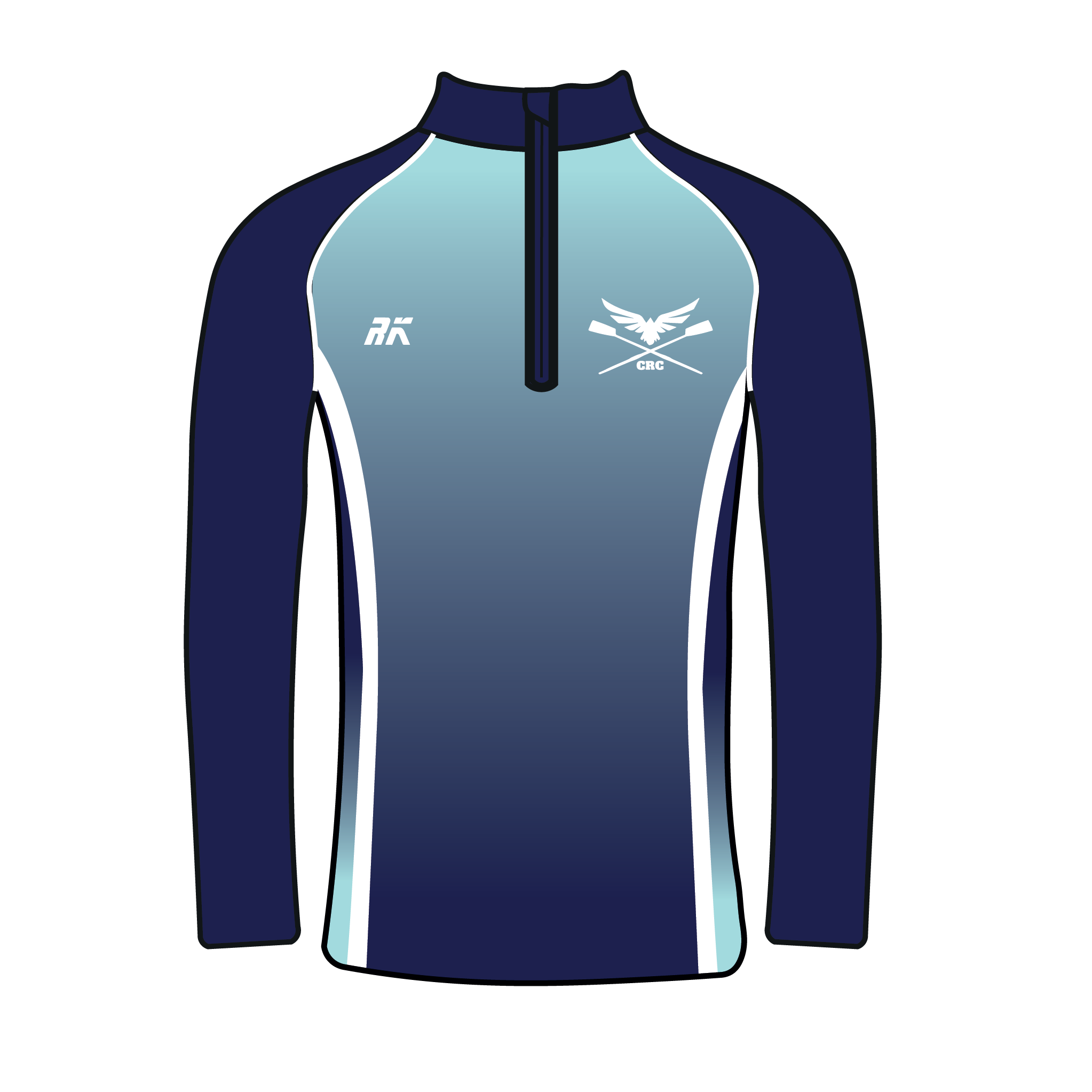 Carrick Rowing Club Bespoke Q-Zip