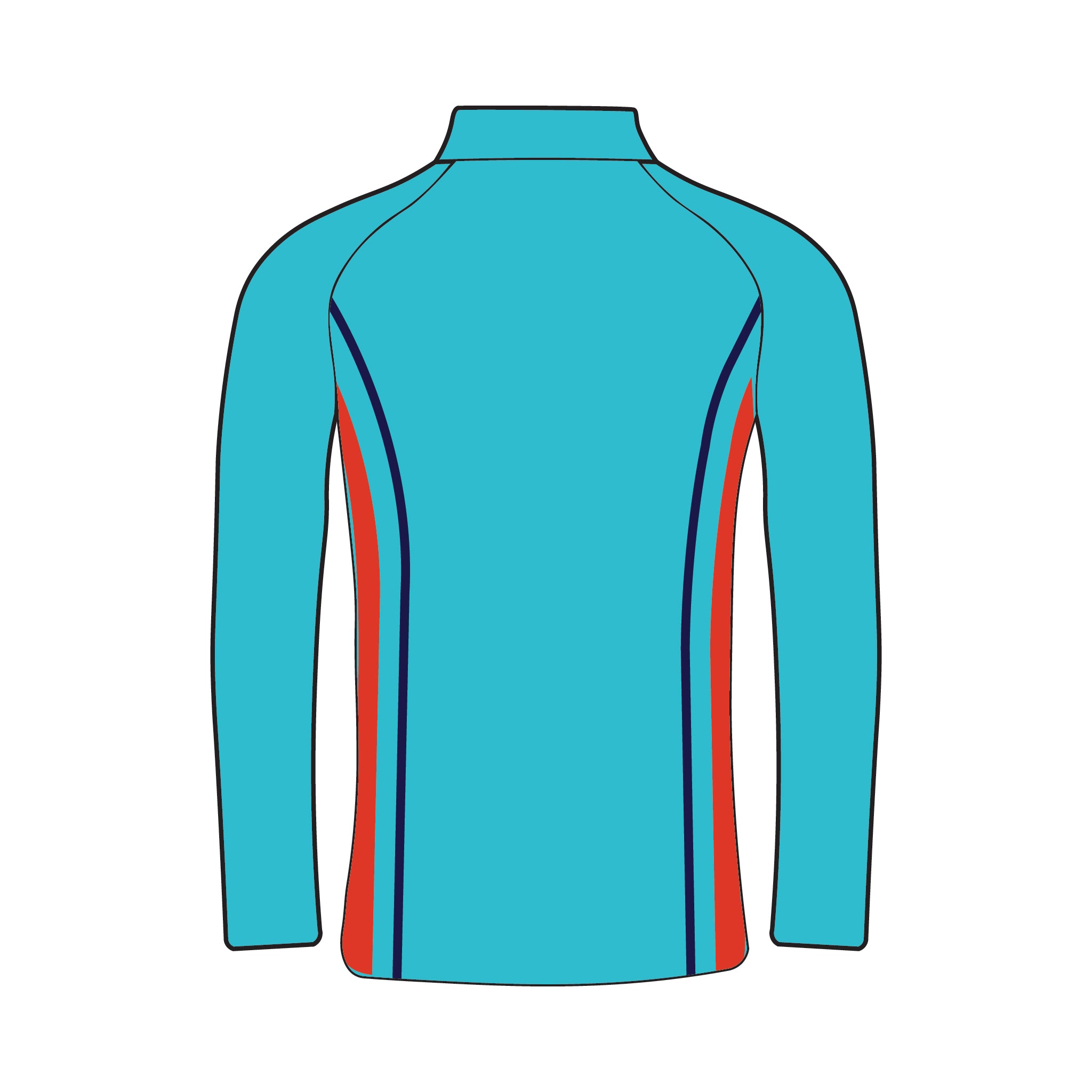 Burnham-On-Sea Gig Rowing Club Bespoke Q-Zip 2