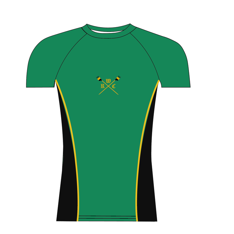 Walbrook Rowing Club Green Training Short Sleeve Base Layer