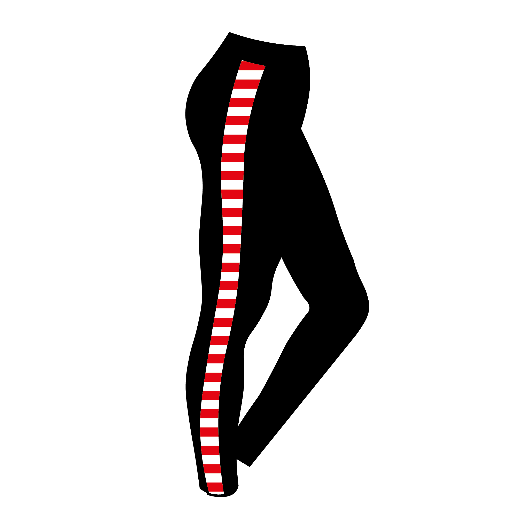 Kingston Rowing Club Striped Leggings