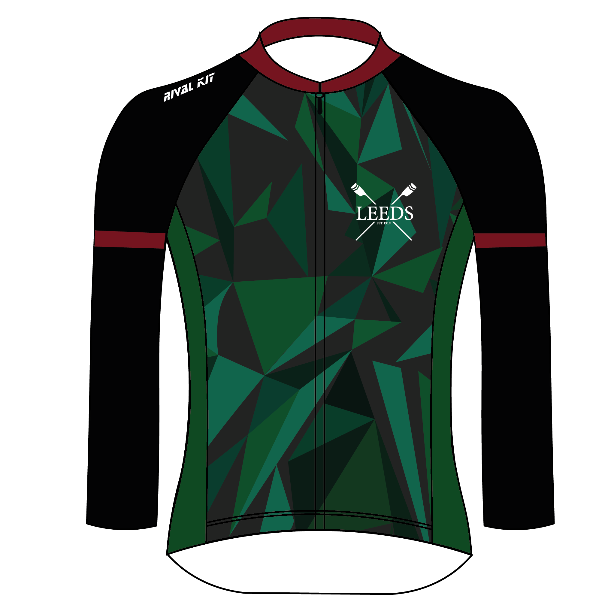 University of Leeds Long-Sleeve Cycling Jersey 1
