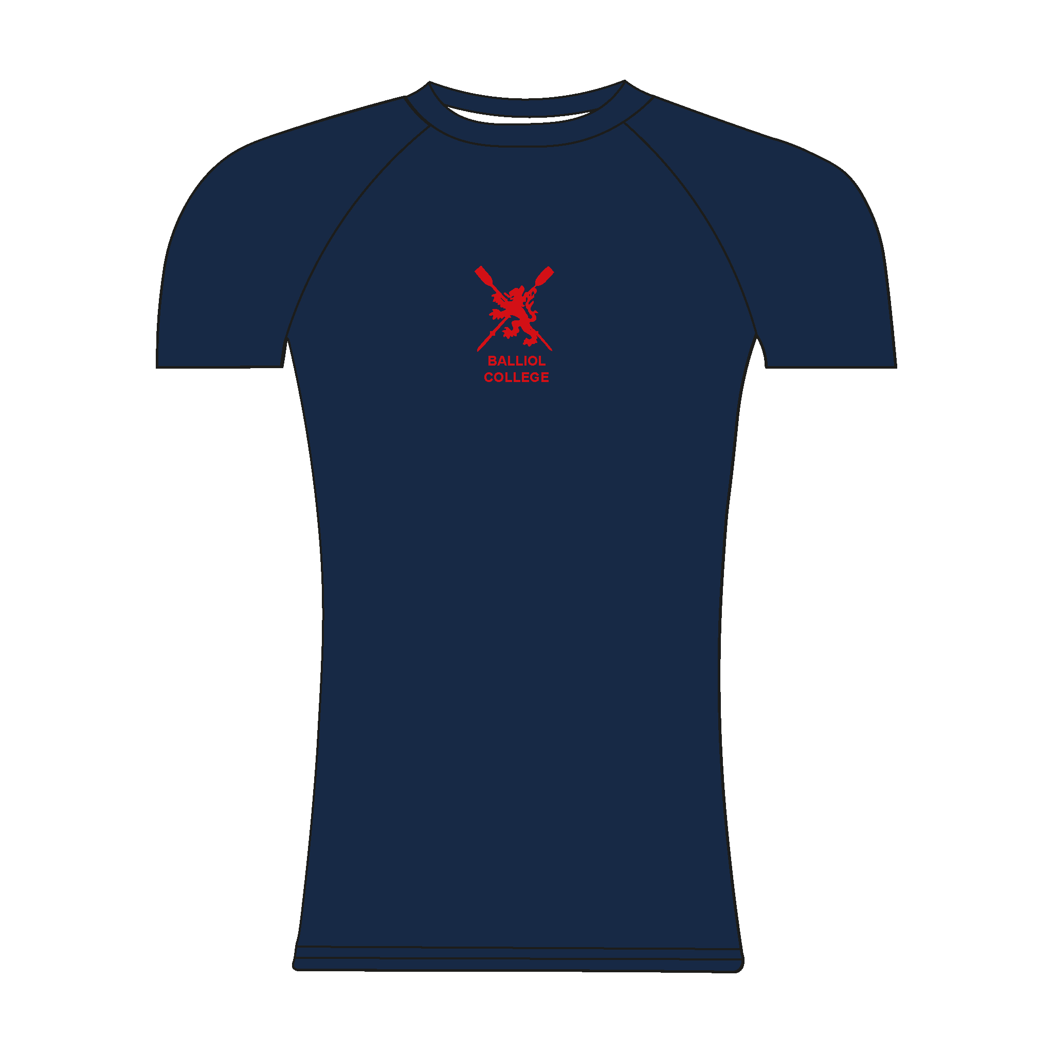 Balliol College Boat Club Short Sleeve Base-Layer