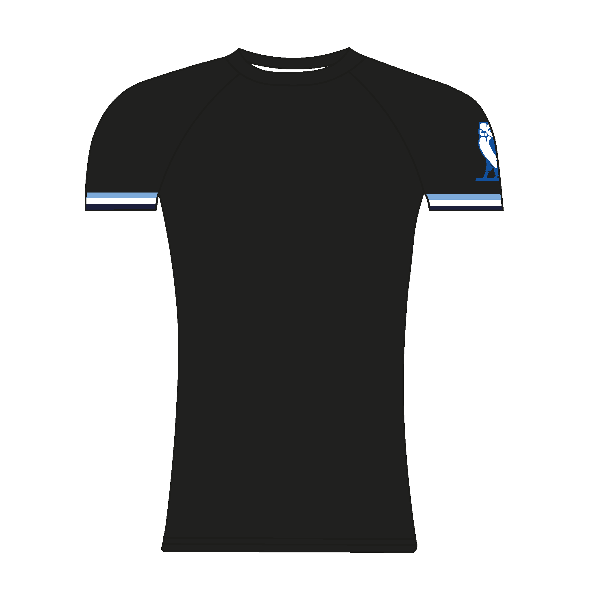 Hughes Hall BC Short Sleeve Black Baselayer