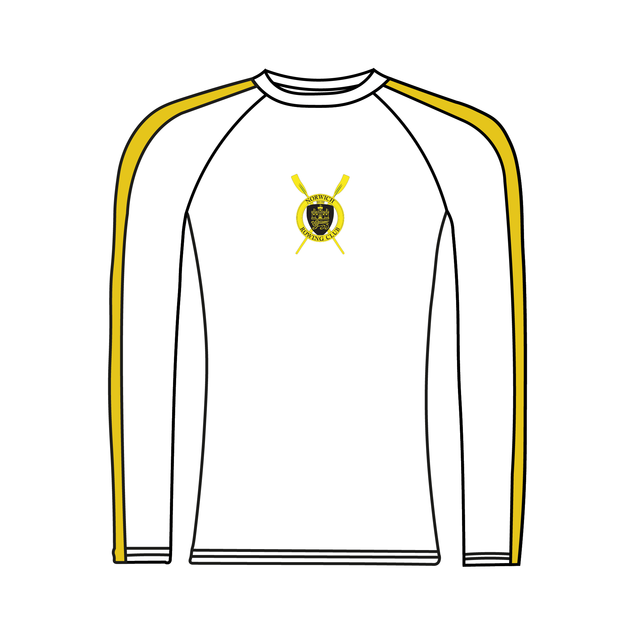 Norwich Rowing Club Long Sleeve Base Layer