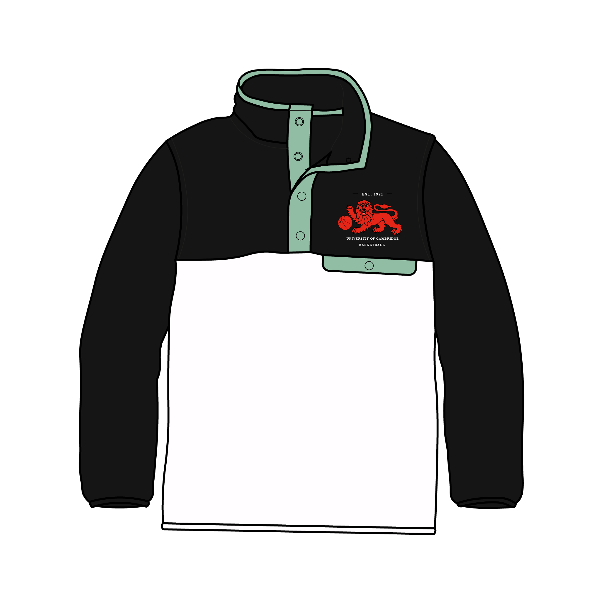 Cambridge University Basketball Club Pocket Fleece
