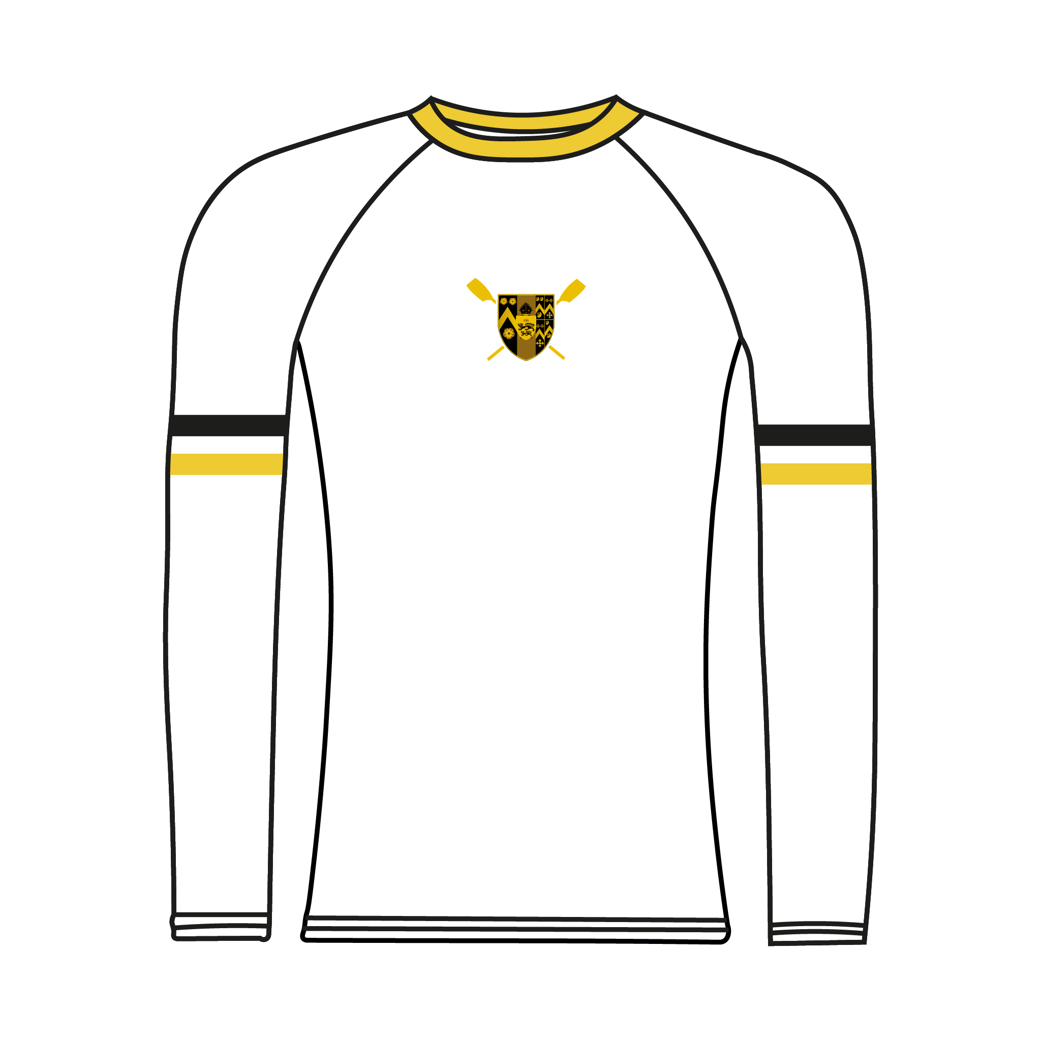 Brasenose College Boat Club Long Sleeve Base-Layer